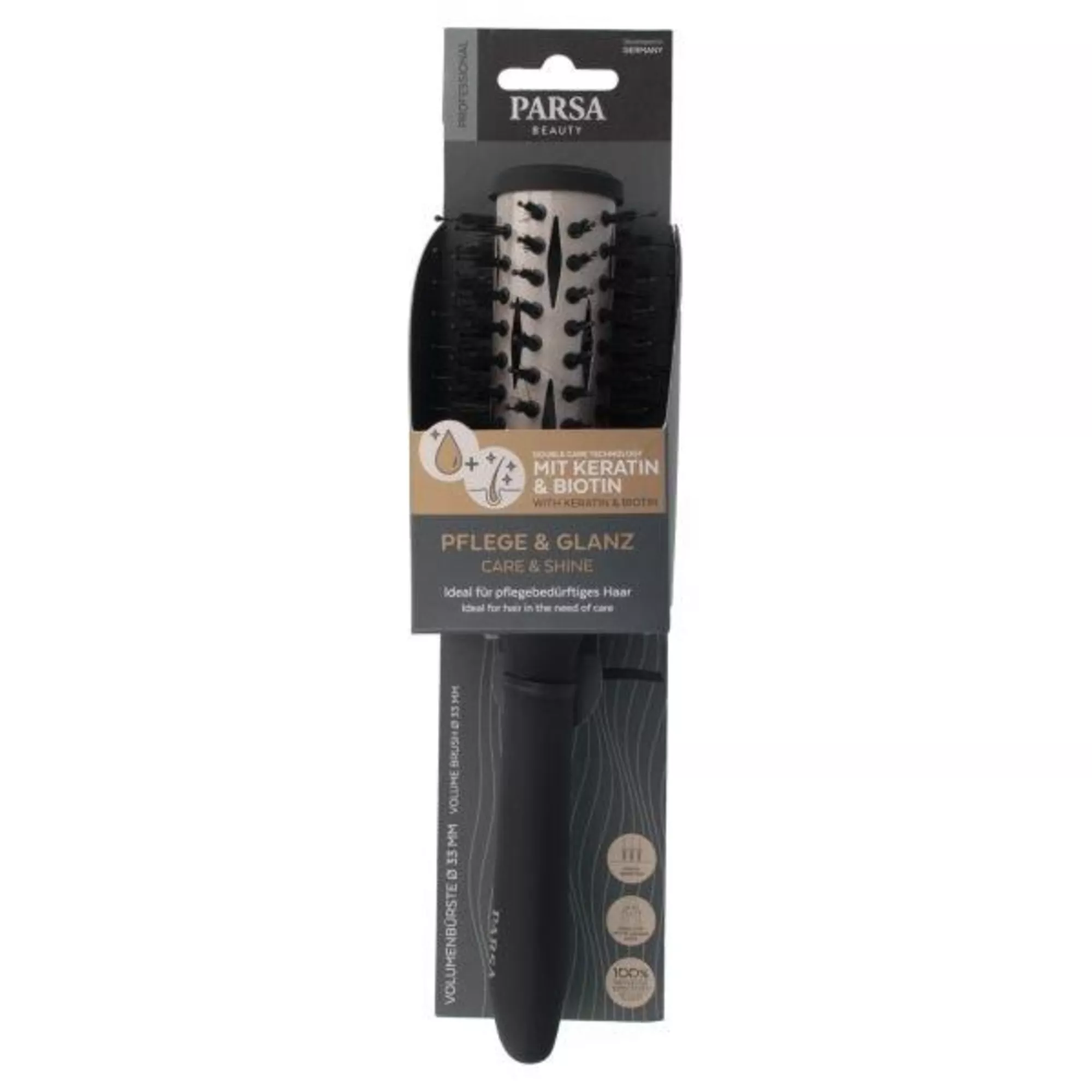 PARSA Keratin Care & Shine Rundföhnbürste