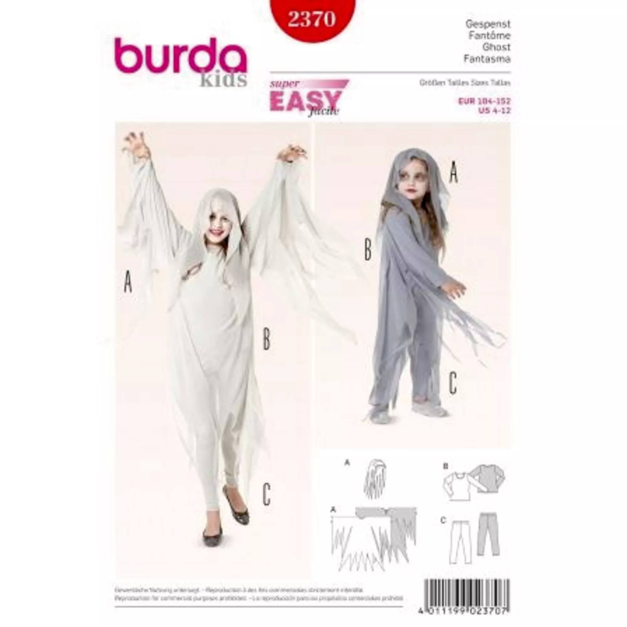 Burda Schnittmuster, Gespenst