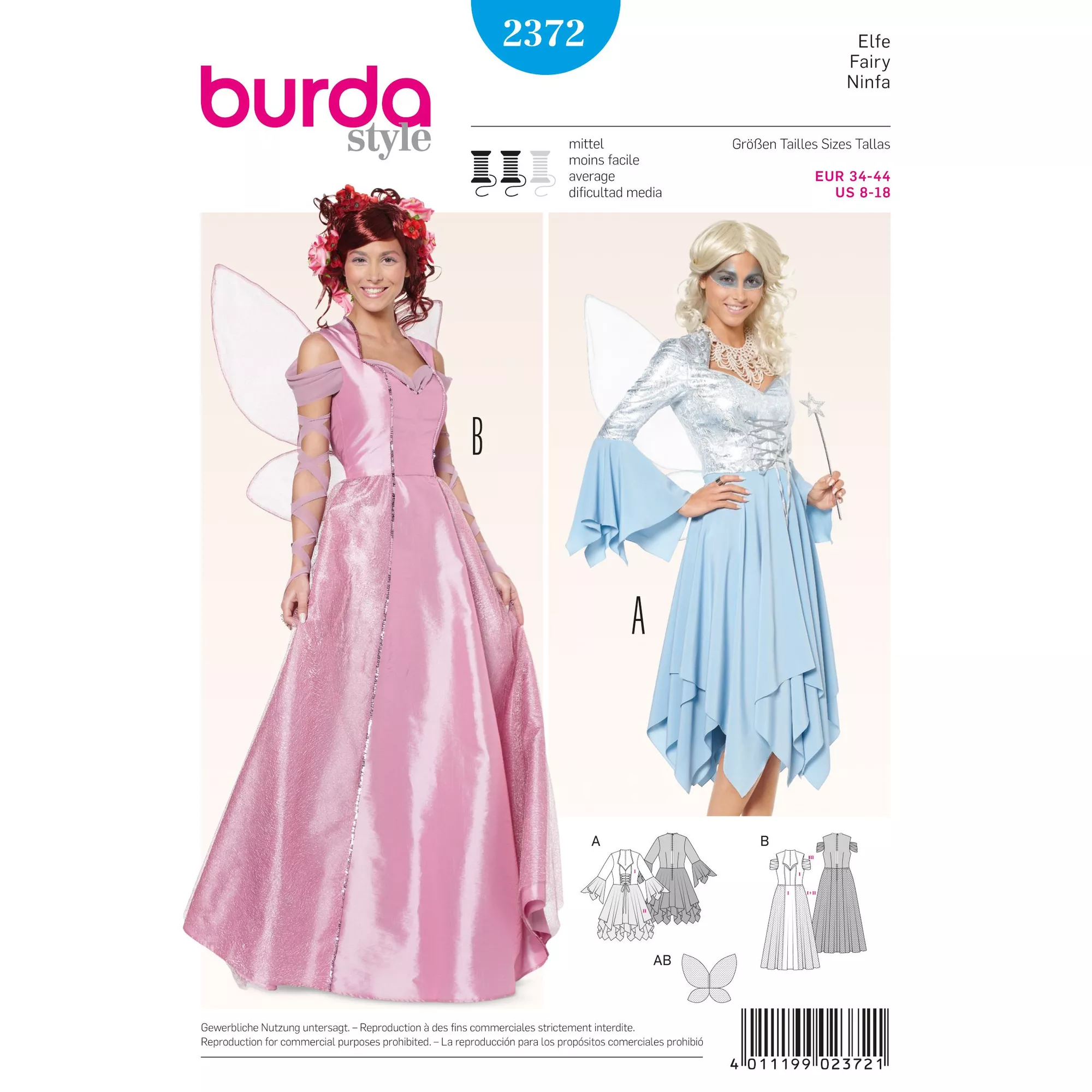 Burda Schnittmuster, Elfe