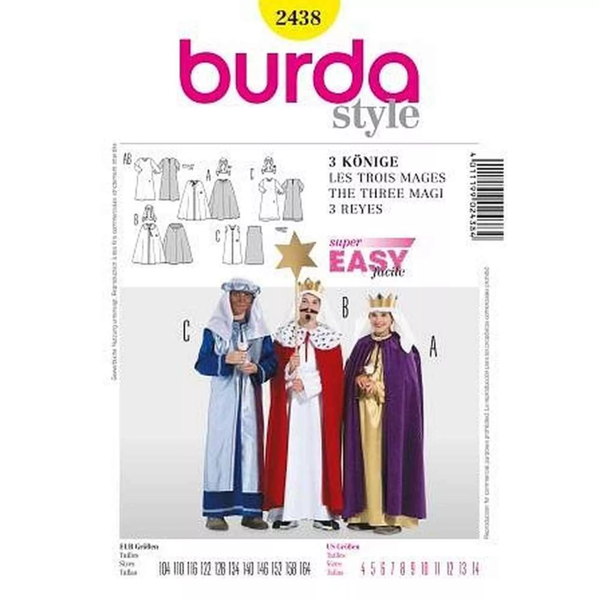 Burda Schnittmuster, Sternensinger