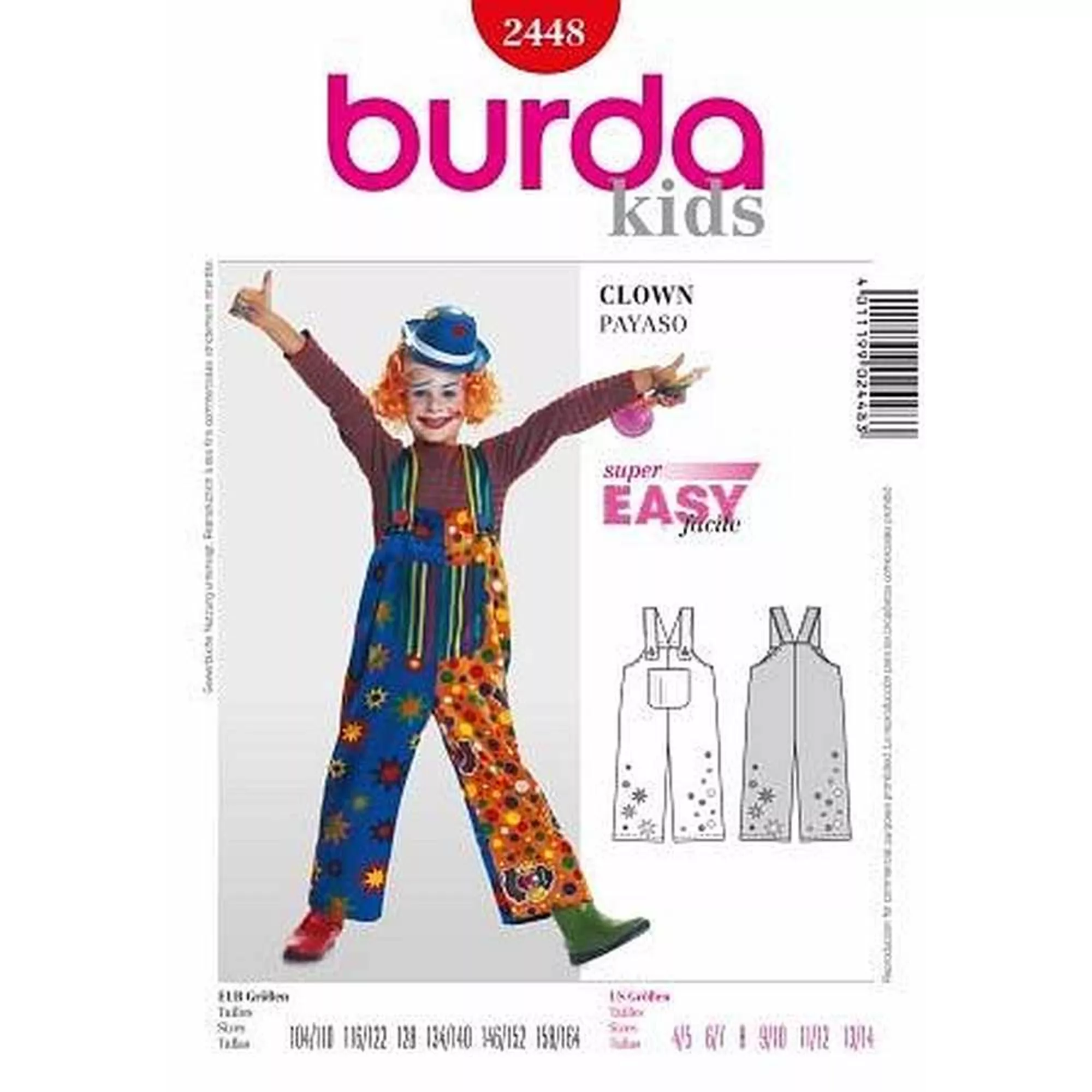 Burda Schnittmuster, Clown