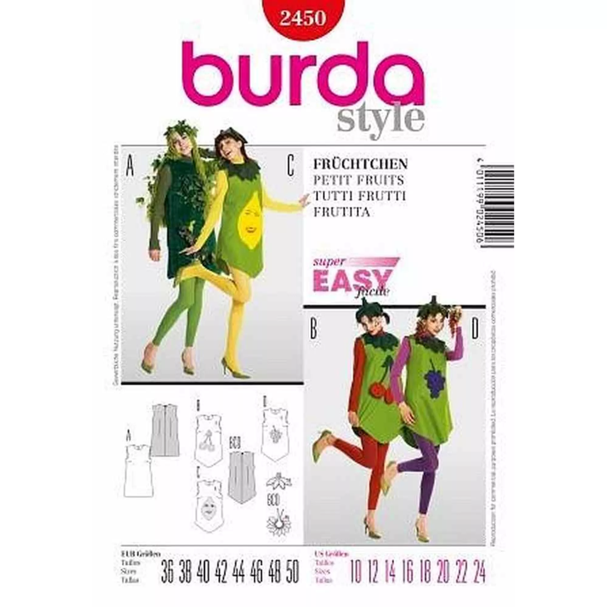 Burda Schnittmuster, Früchtchen