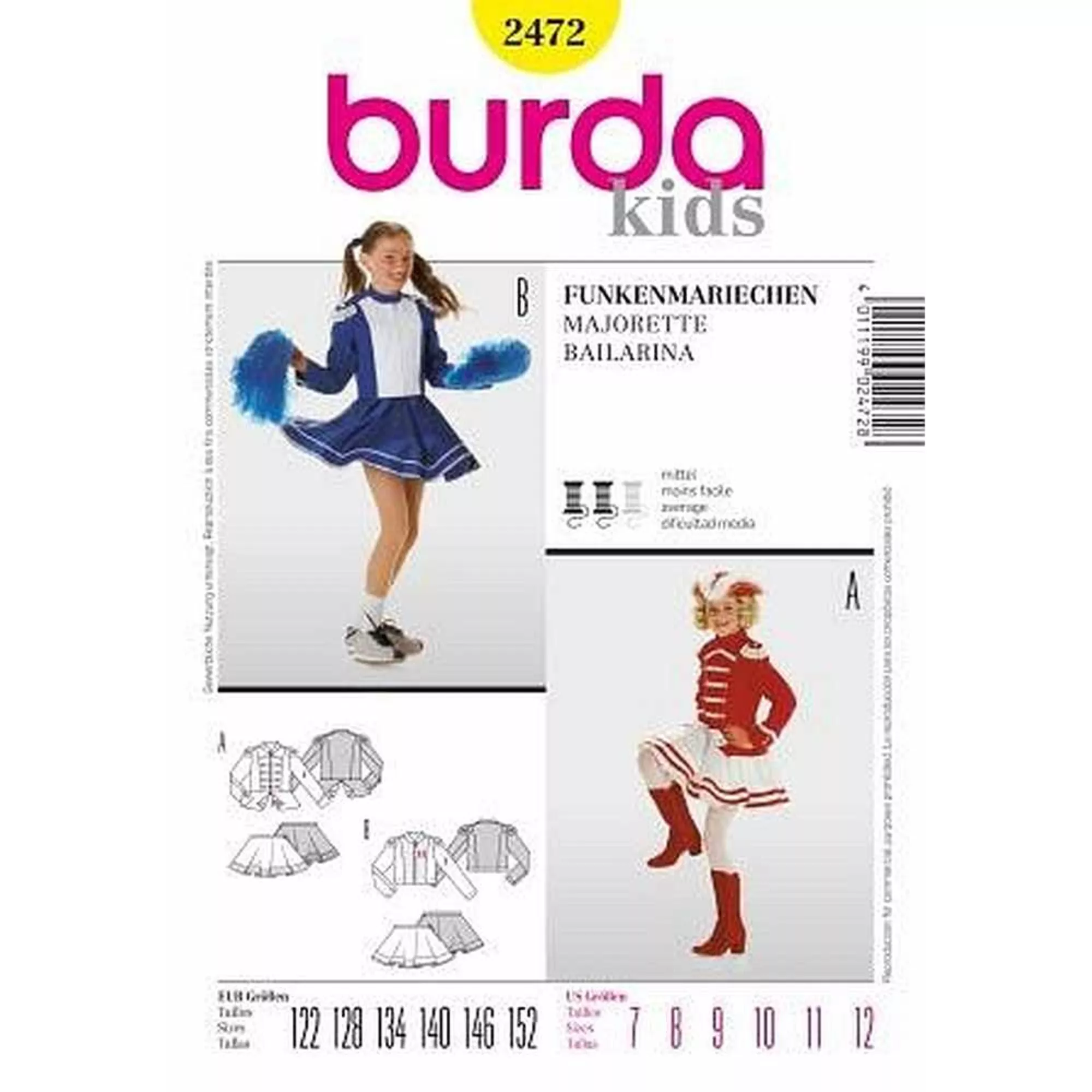 Burda Schnittmuster, Funkenmarie
