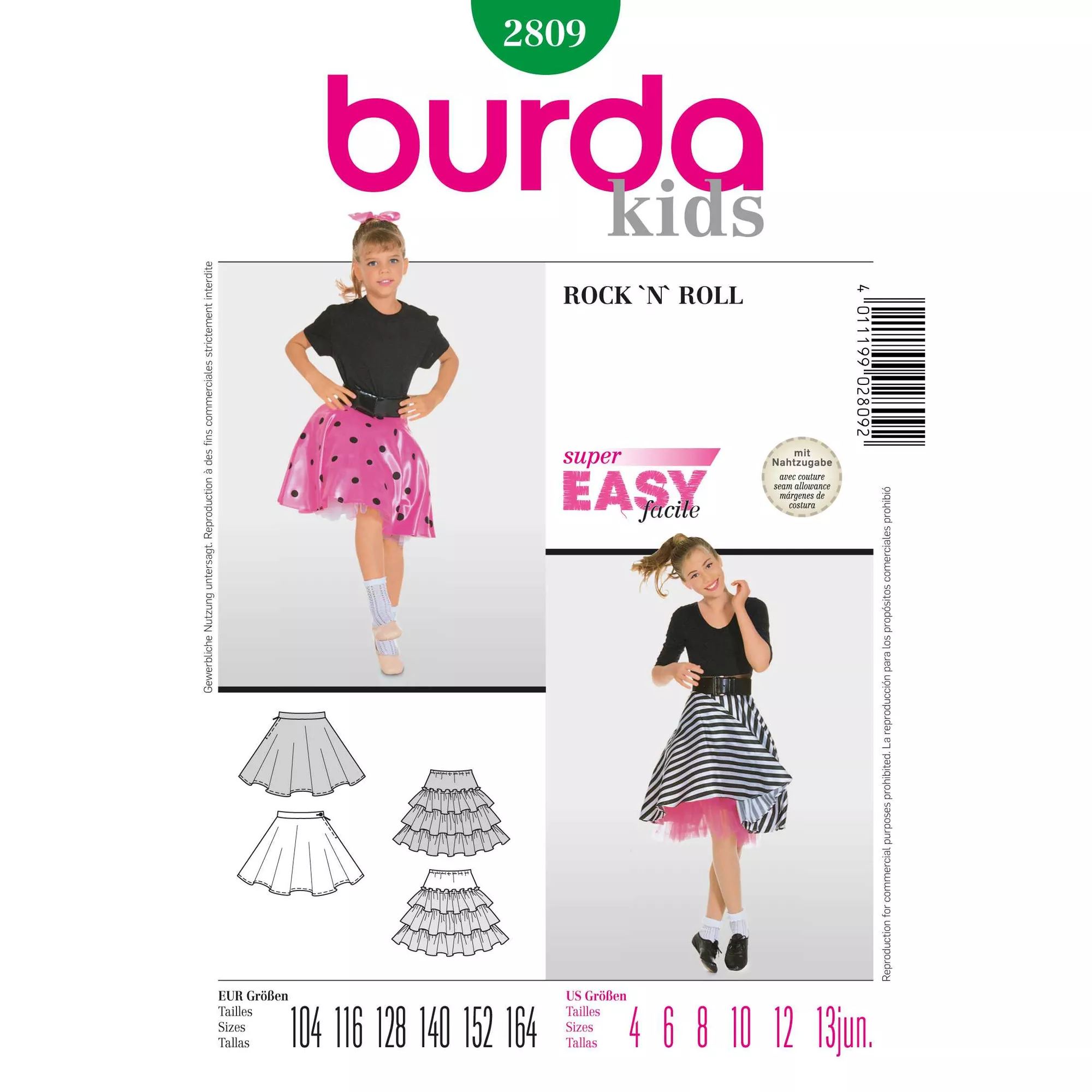 Burda Schnittmuster, Rock´n Roll