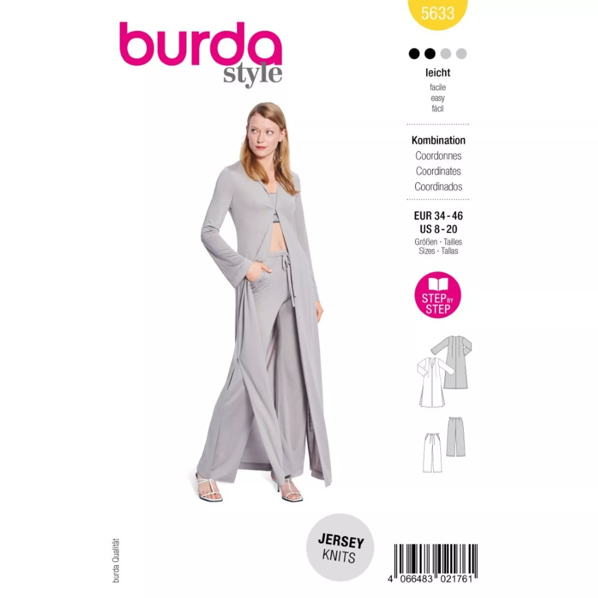 Burda Schnittmuster, Jacke & Hose