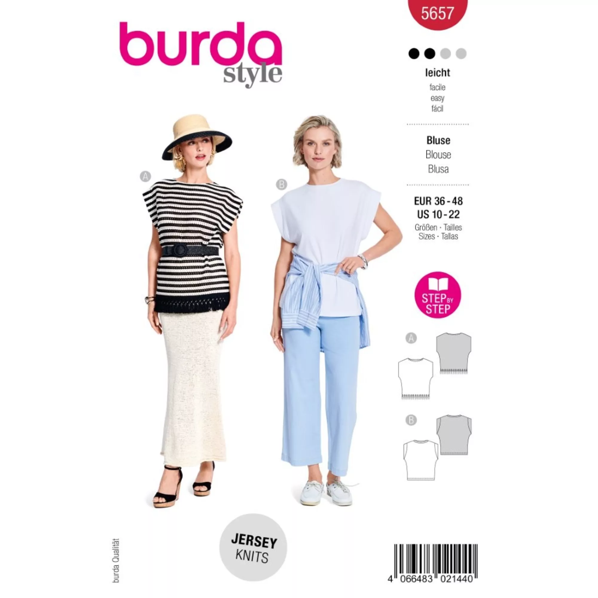 Burda Schnittmuster, Shirt