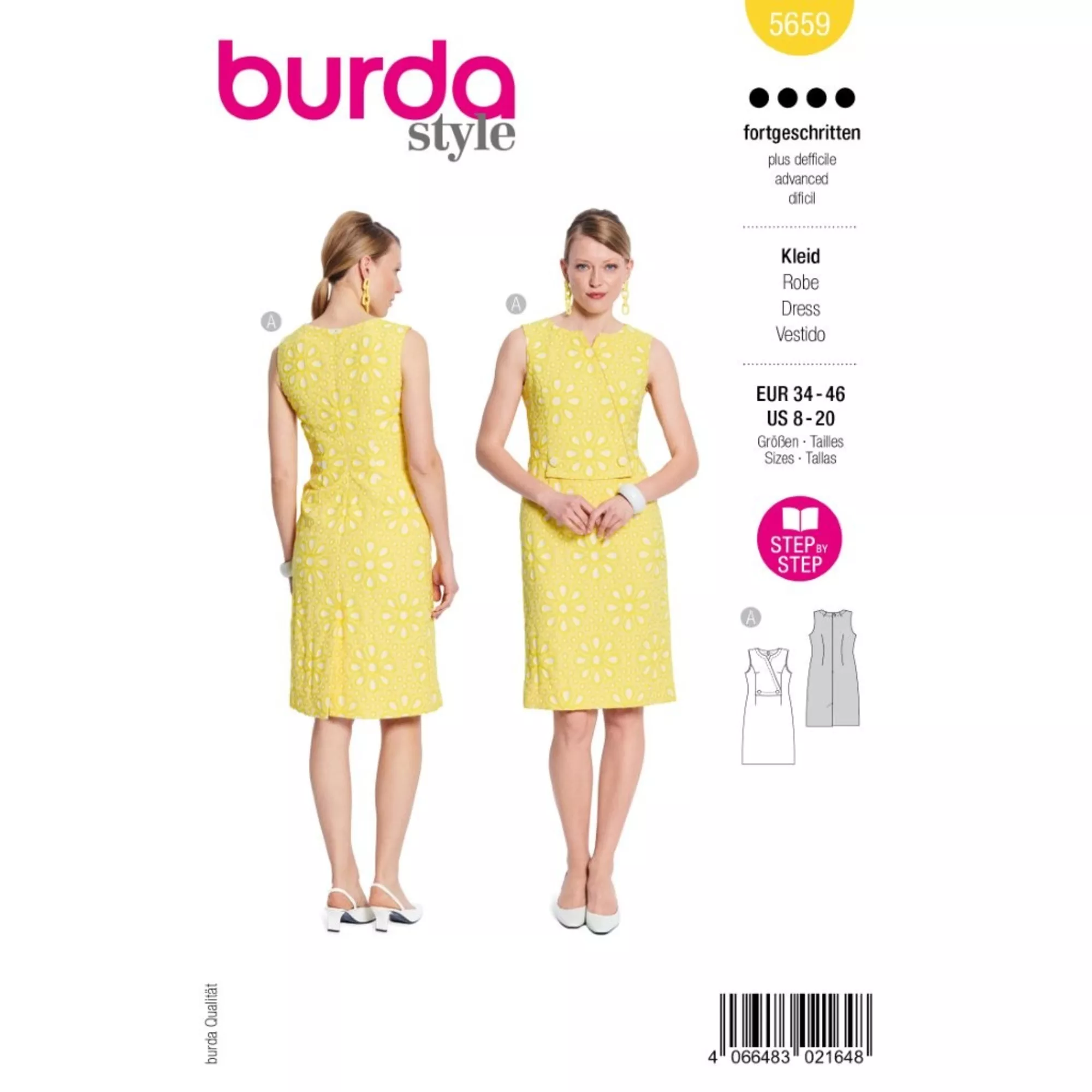 Burda Schnittmuster, Kleid