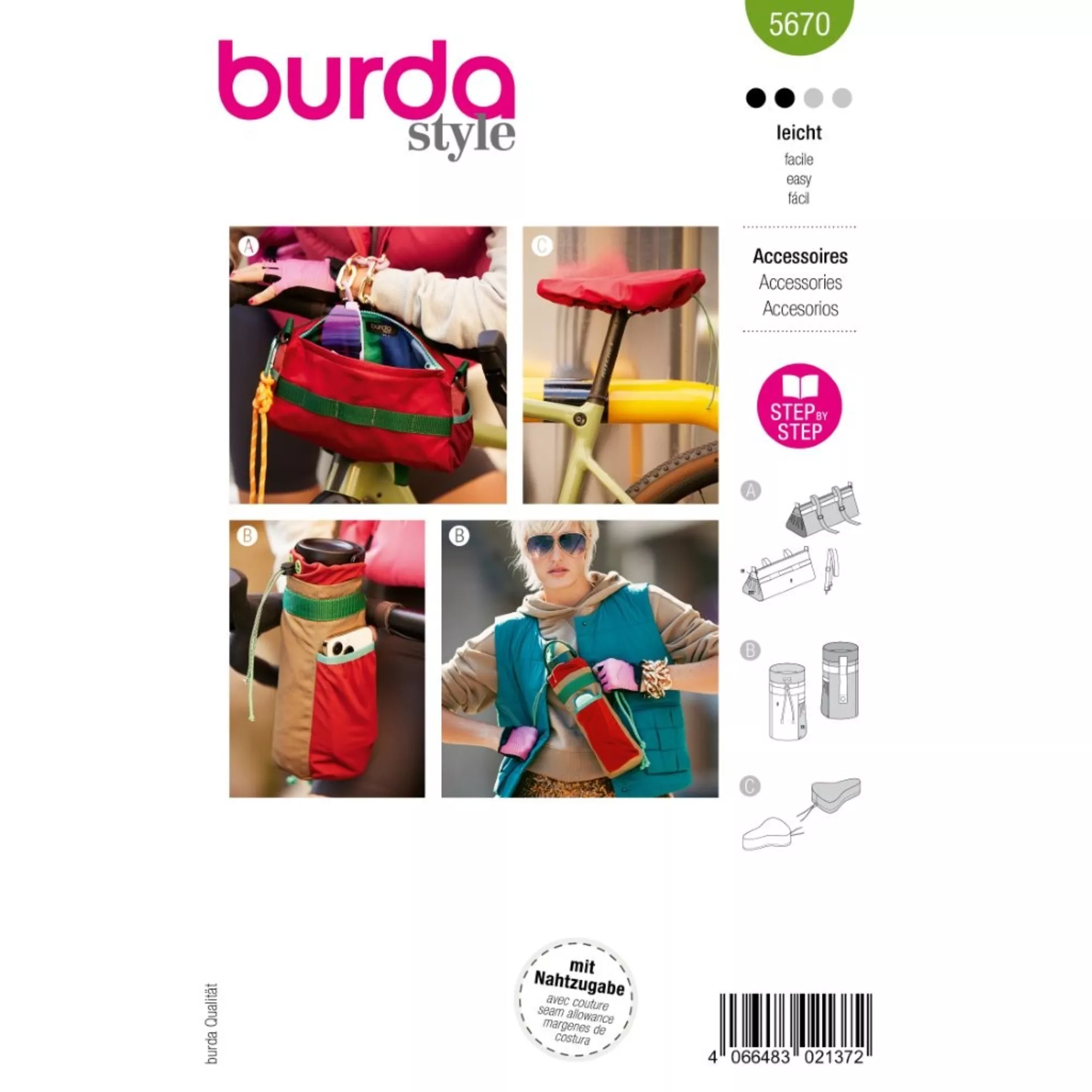 Burda Schnittmuster, Fahrradset
