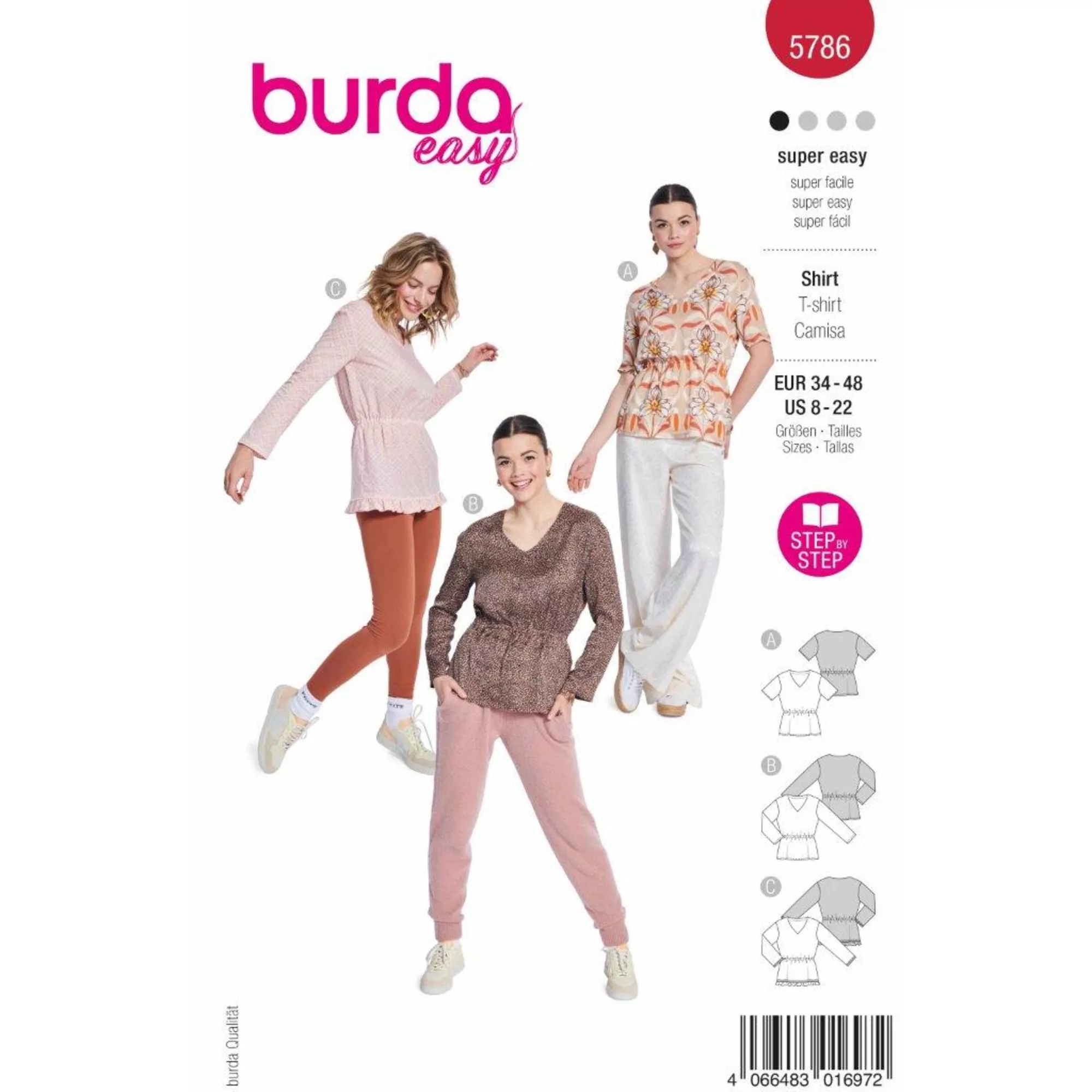 Burda Schnittmuster Shirt