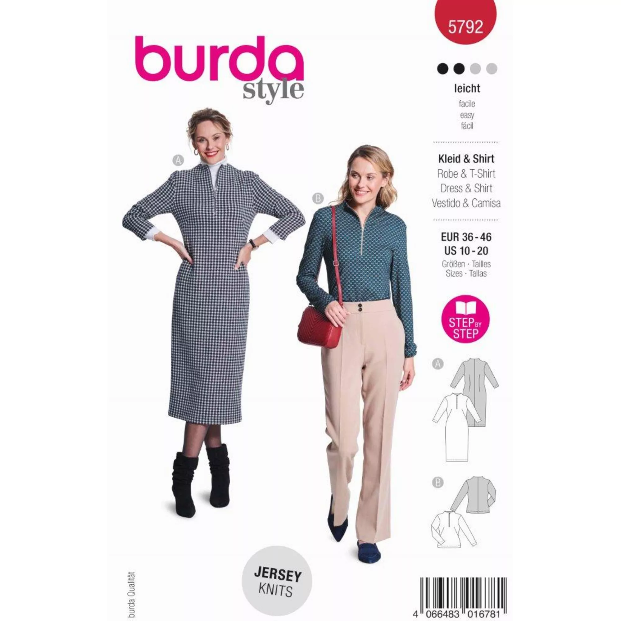 Burda Schnittmuster Kleid & Shirt