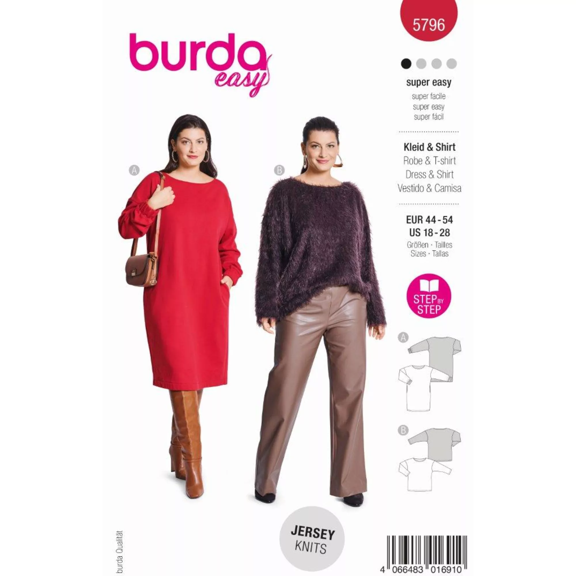 Burda Schnittmuster Kleid/Shirt