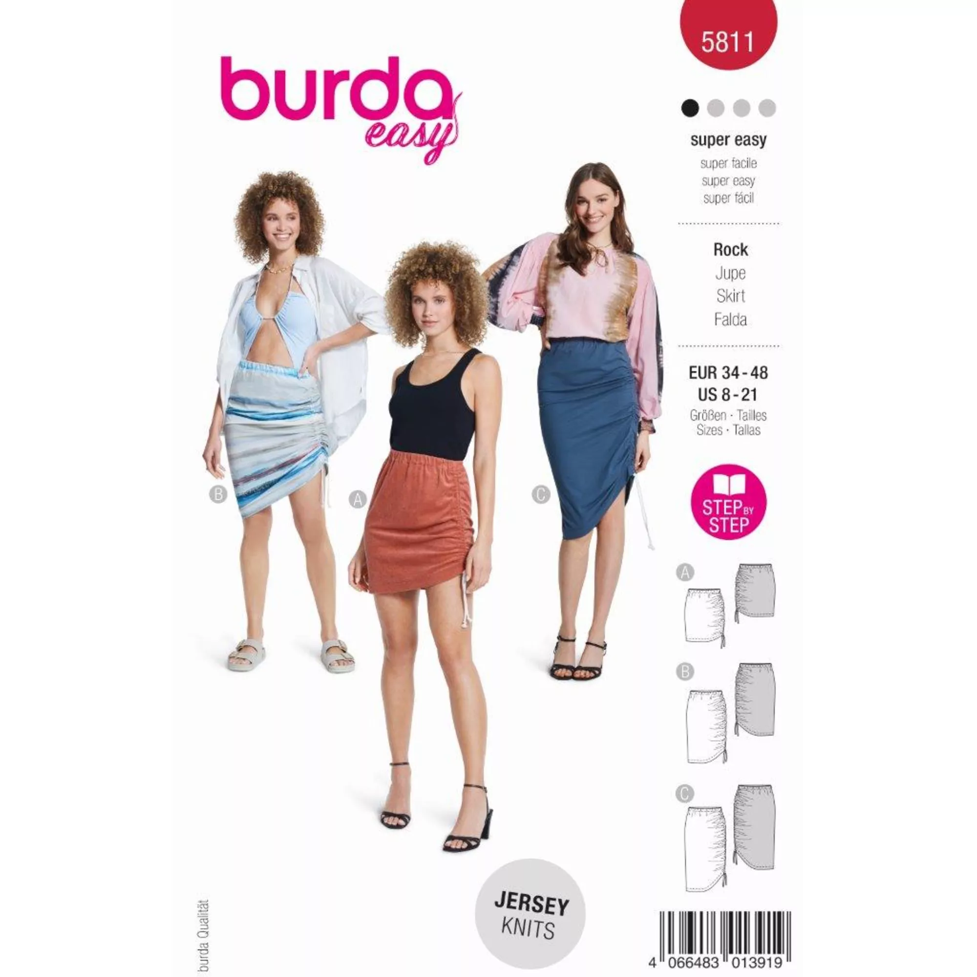 Burda Schnittmuster, Rock