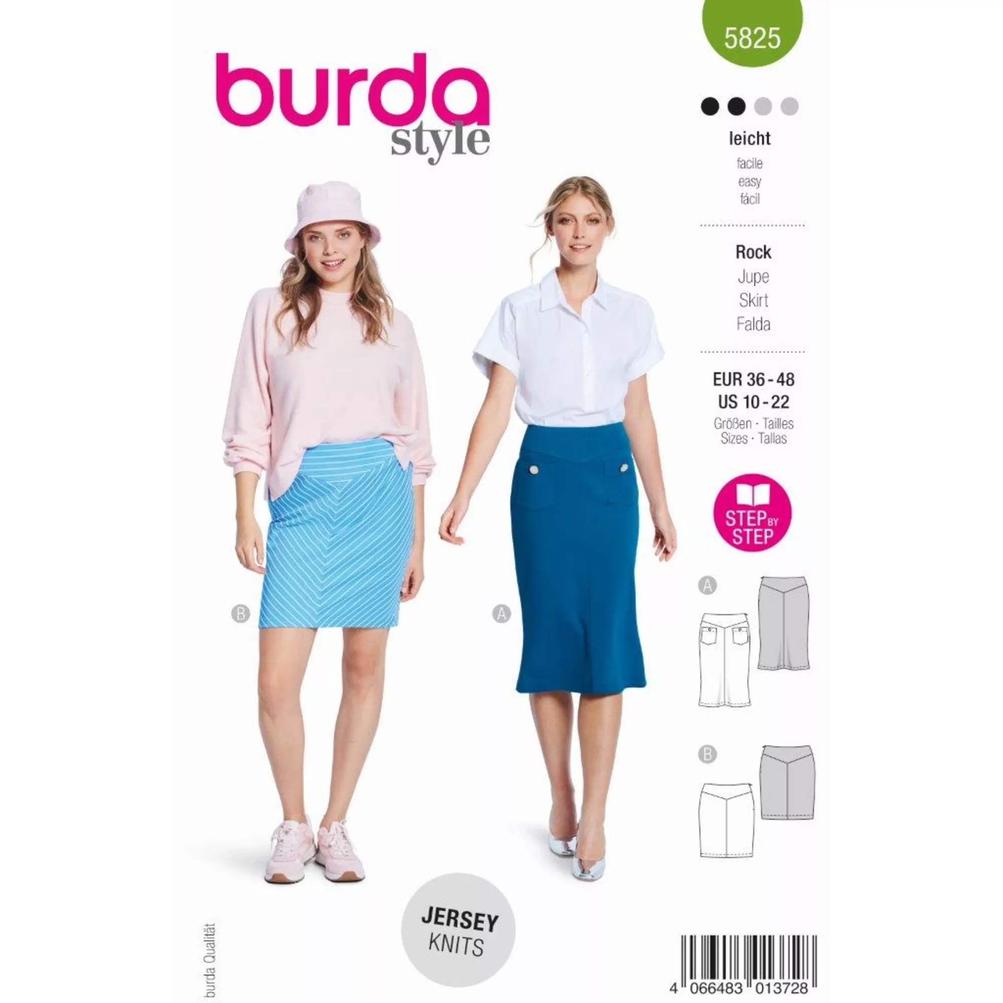 Burda Schnittmuster, Rock