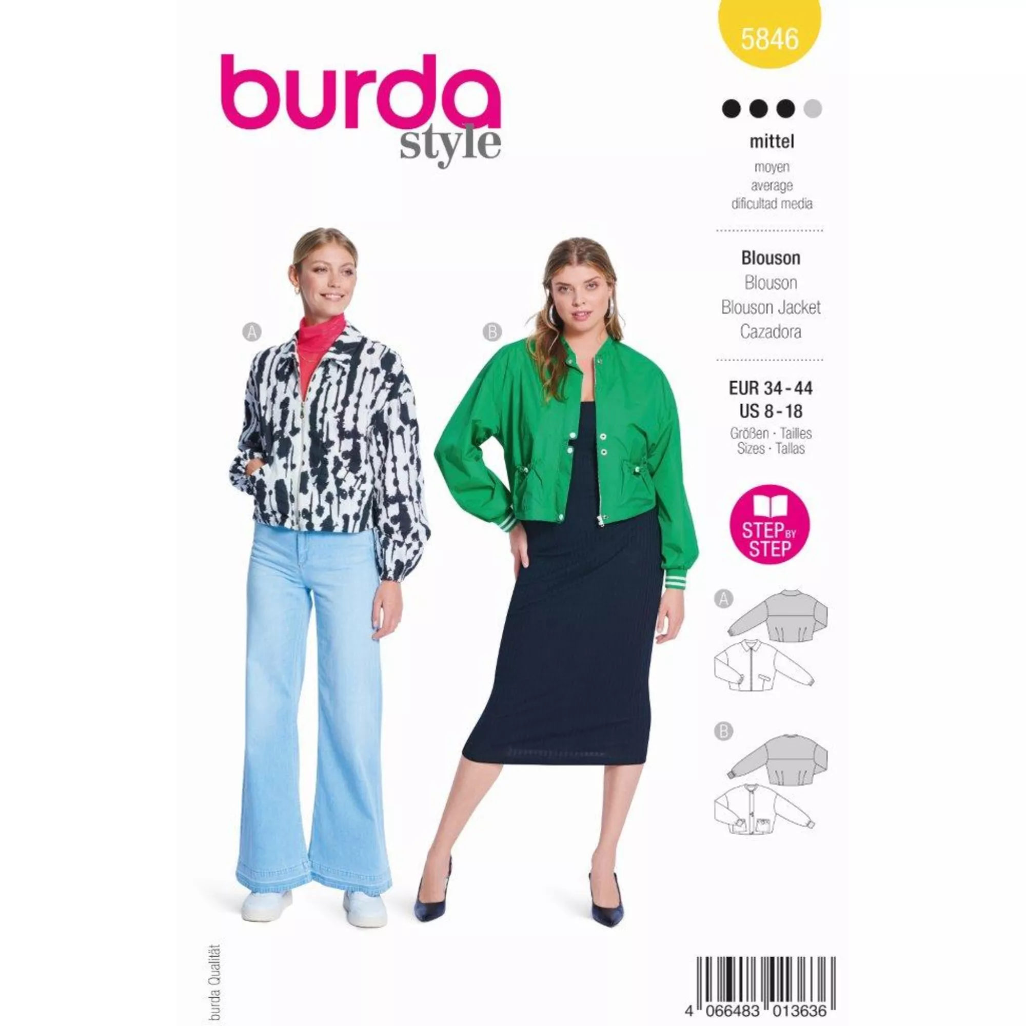 Burda Schnittmuster, Blouson