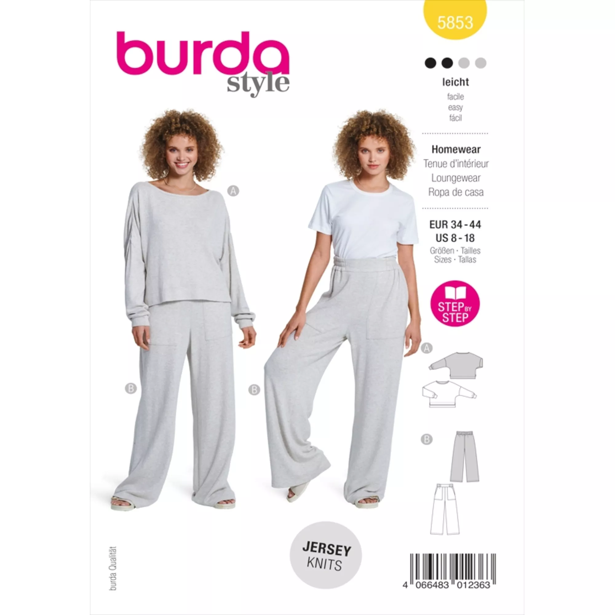 Burda Schnittmuster, Homewear