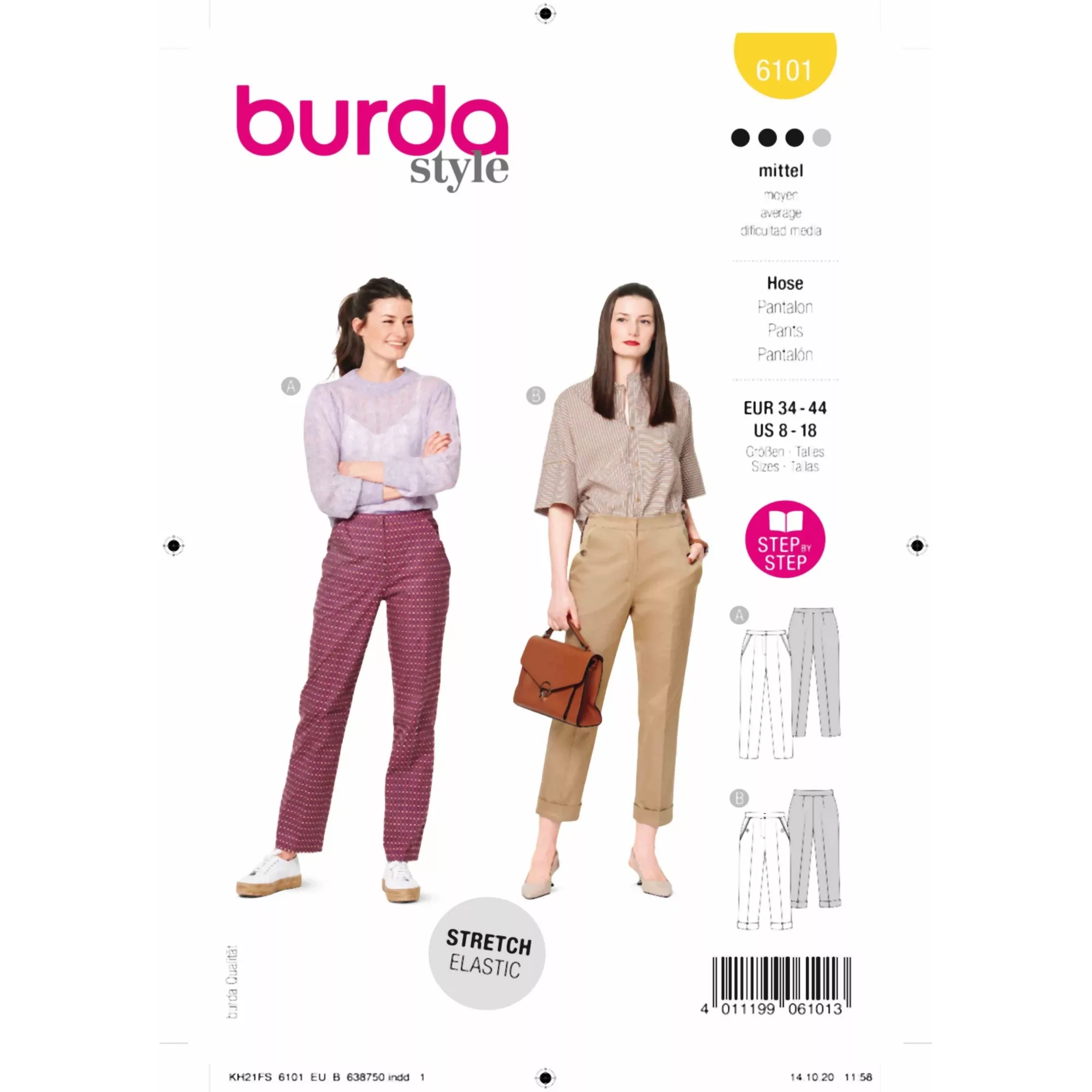 Burda Schnittmuster, Hose