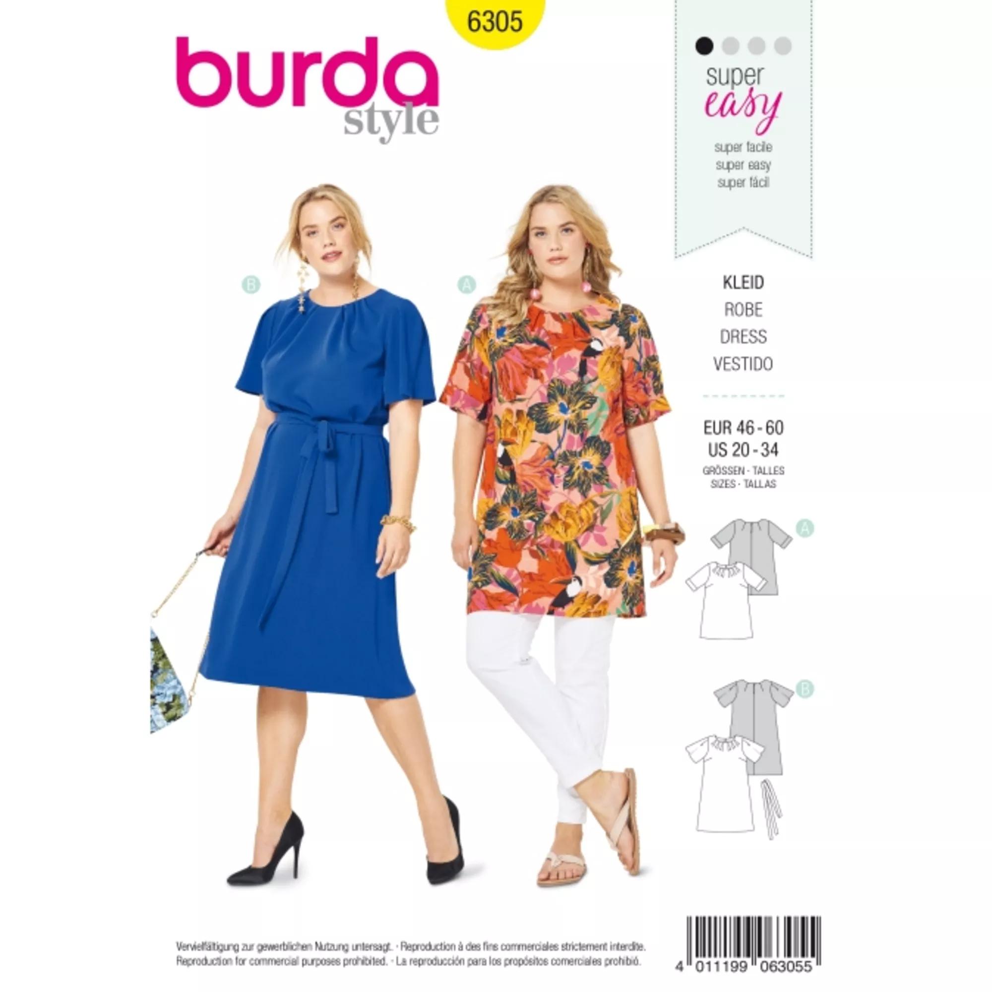 Burda Schnittmuster, Shirt