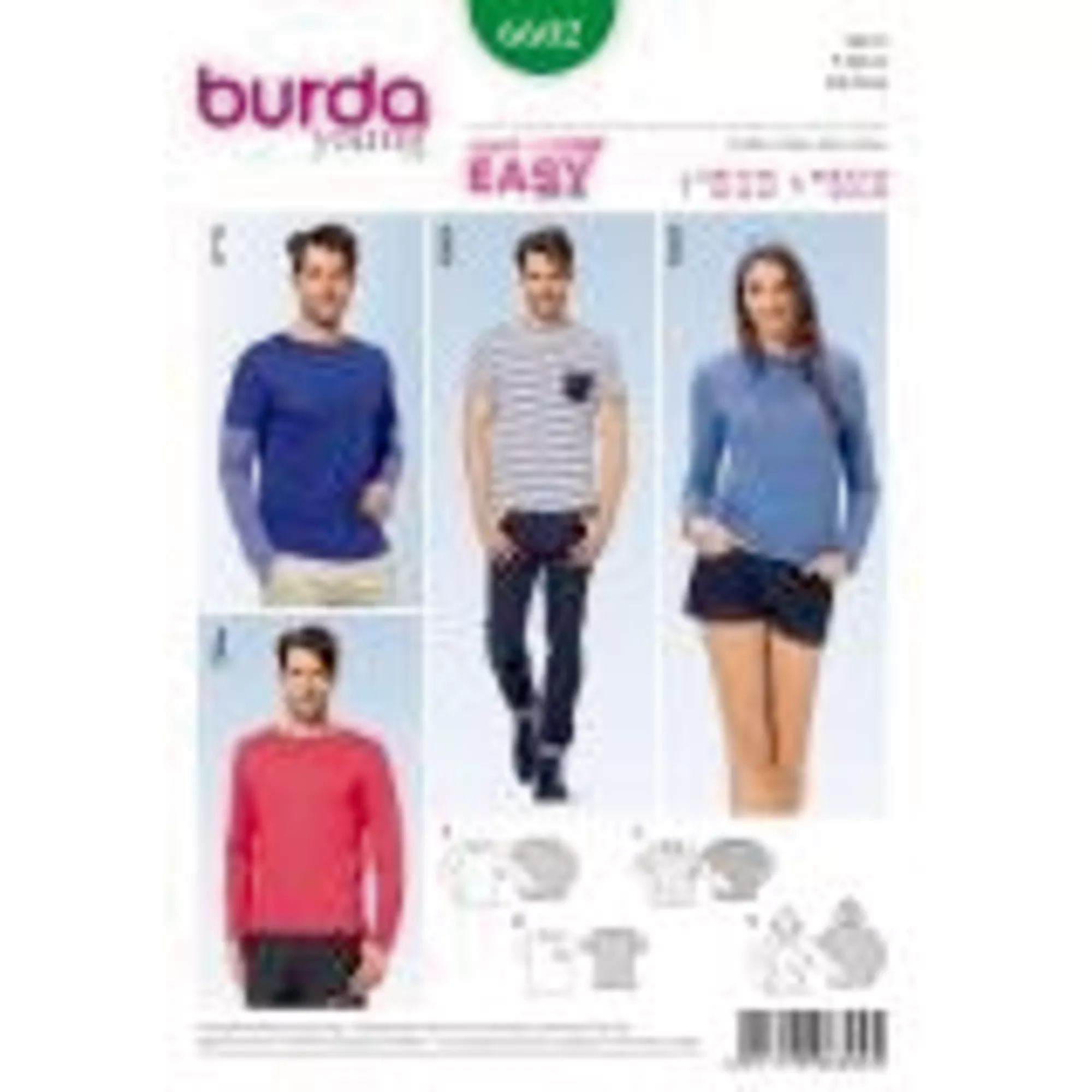 Burda Schnittmuster, Shirt