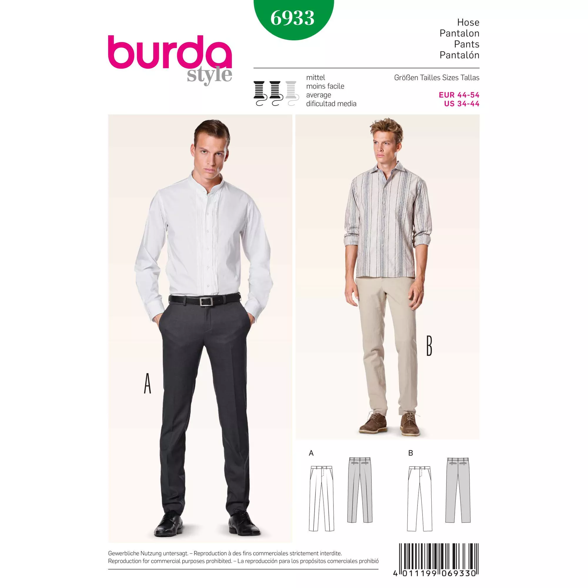 Burda Schnittmuster, Hose
