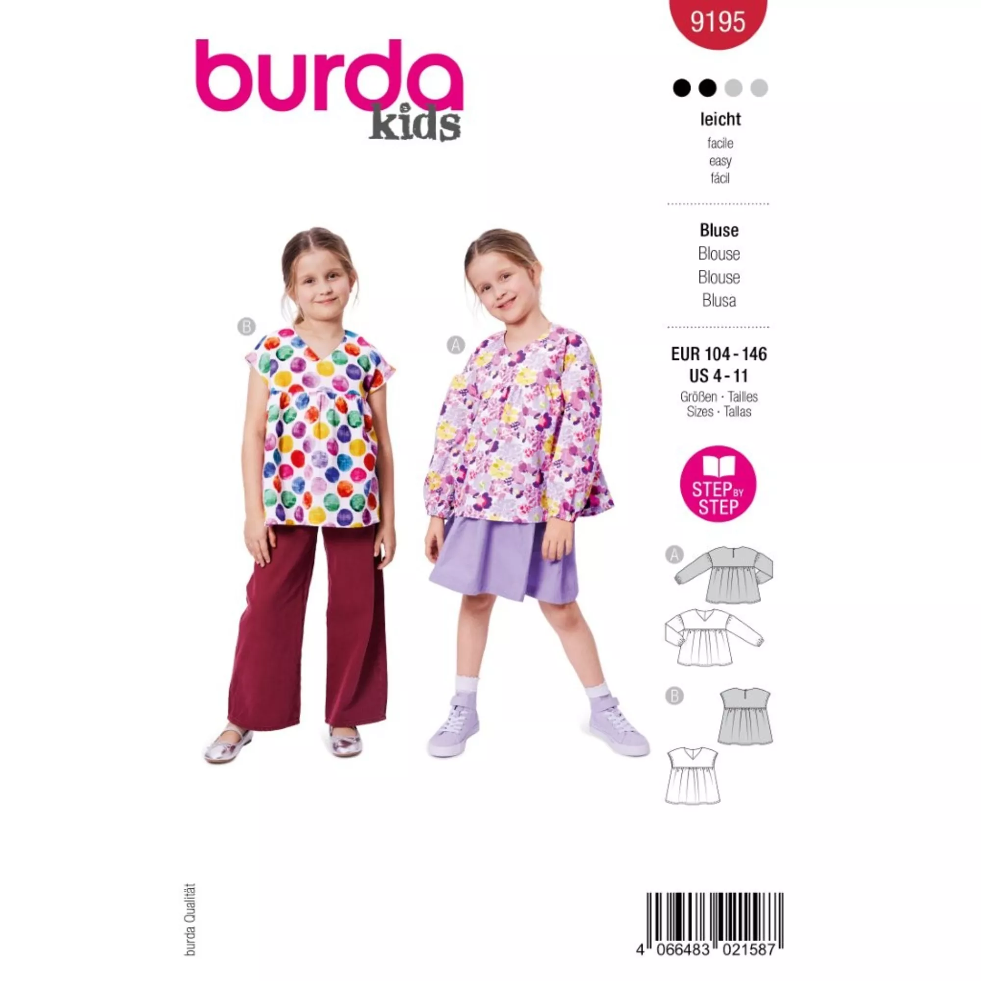 Burda Schnittmuster, Leggins