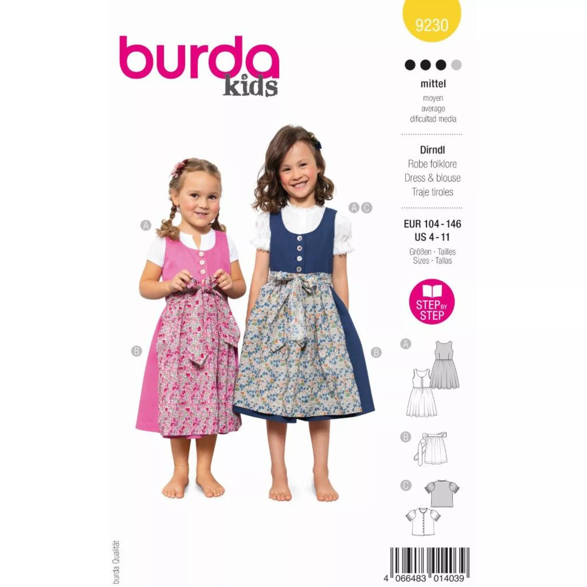 Burda Schnittmuster, Dirndl