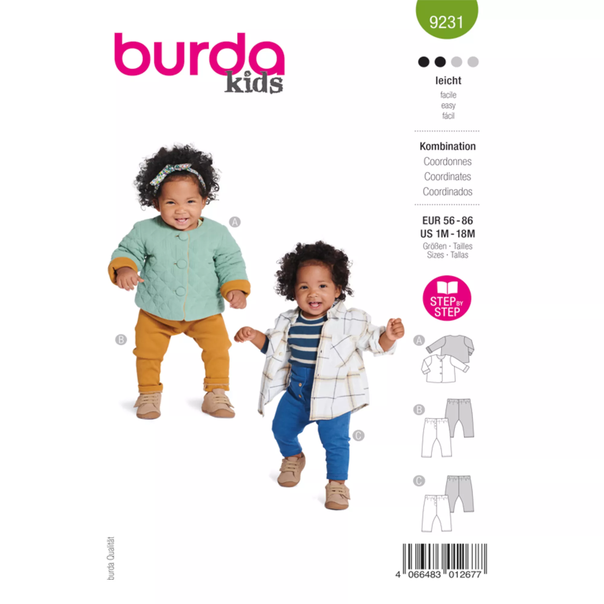 Burda Schnittmuster, Kombination