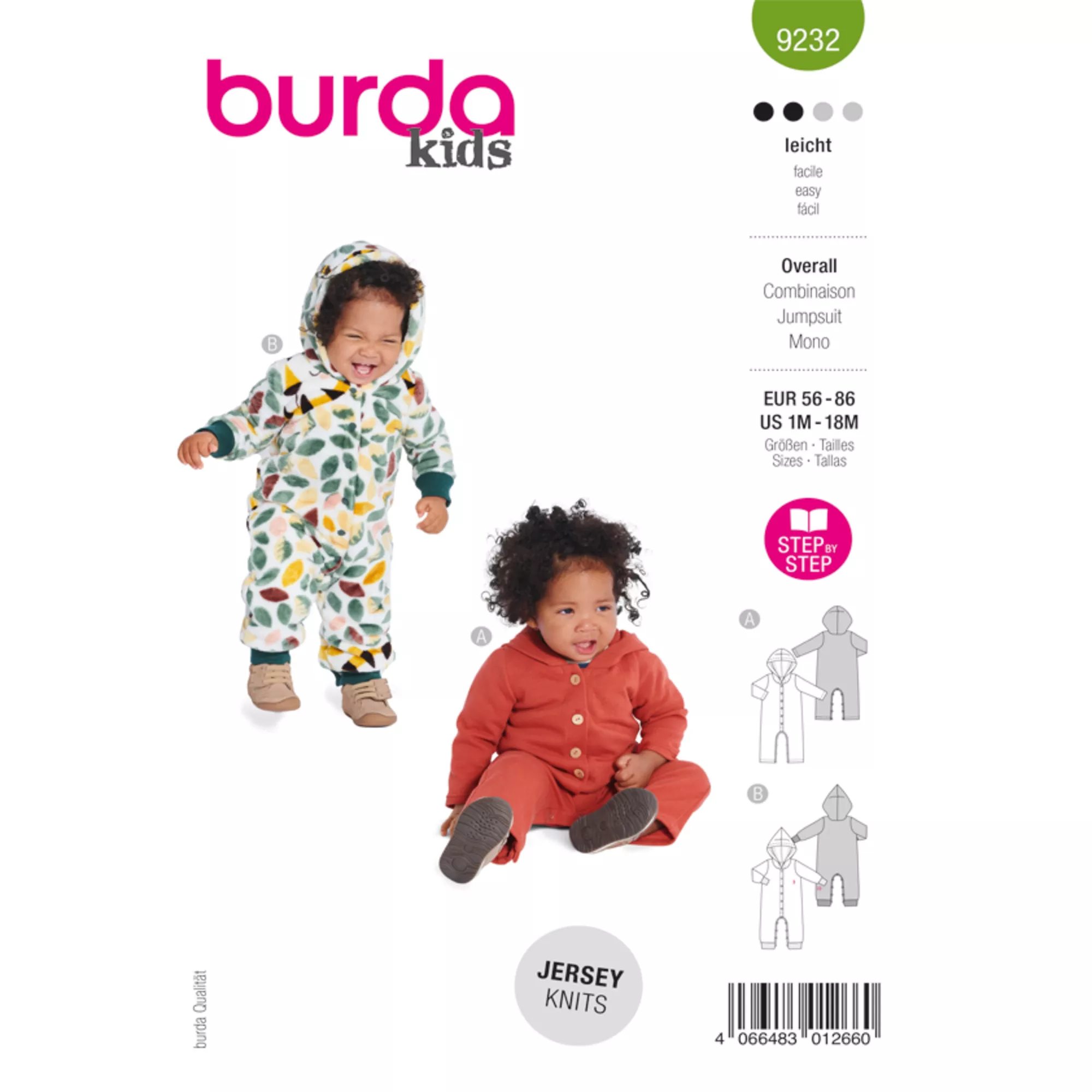 Burda Schnittmuster, Overall