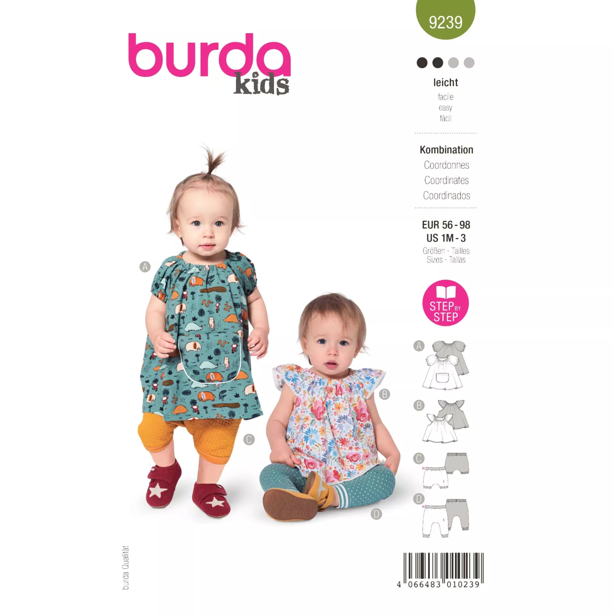 Burda Schnittmuster, Kombination