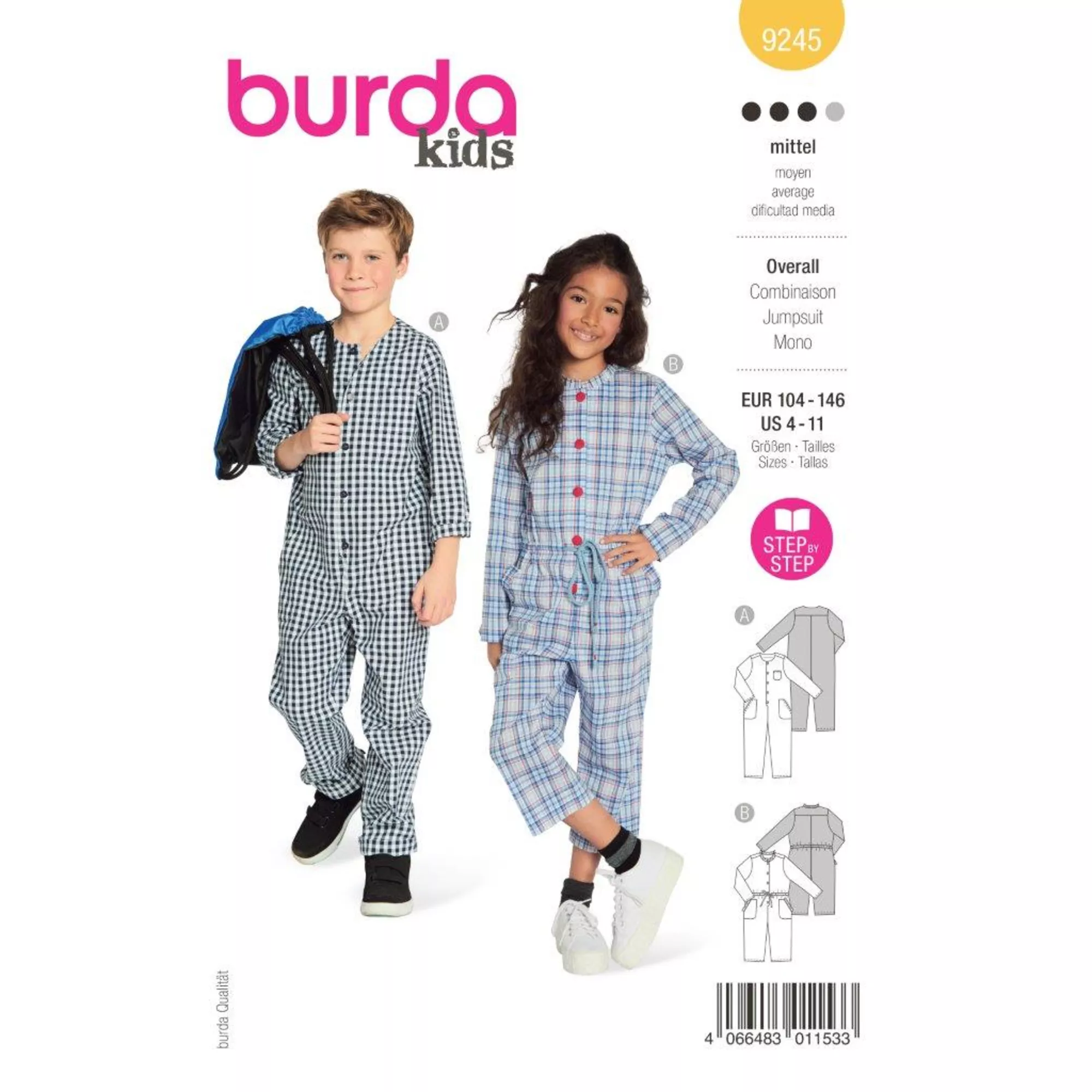 Burda Schnittmuster, Overall