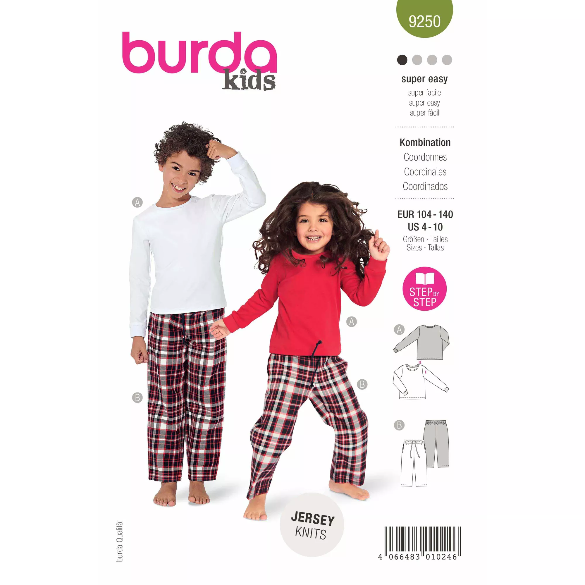 Burda Schnittmuster, Kombination