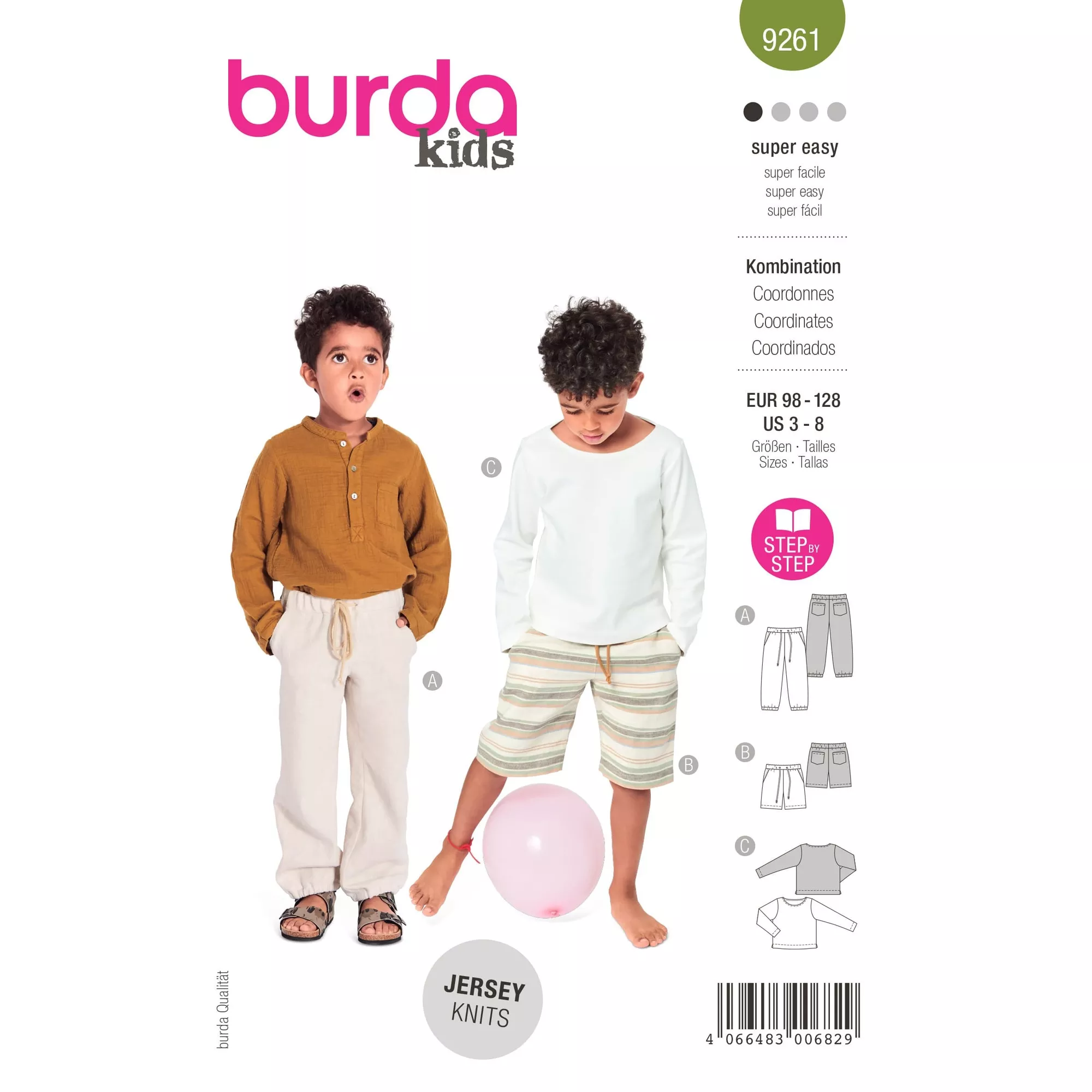 Burda Schnittmuster, Hose & Pulli