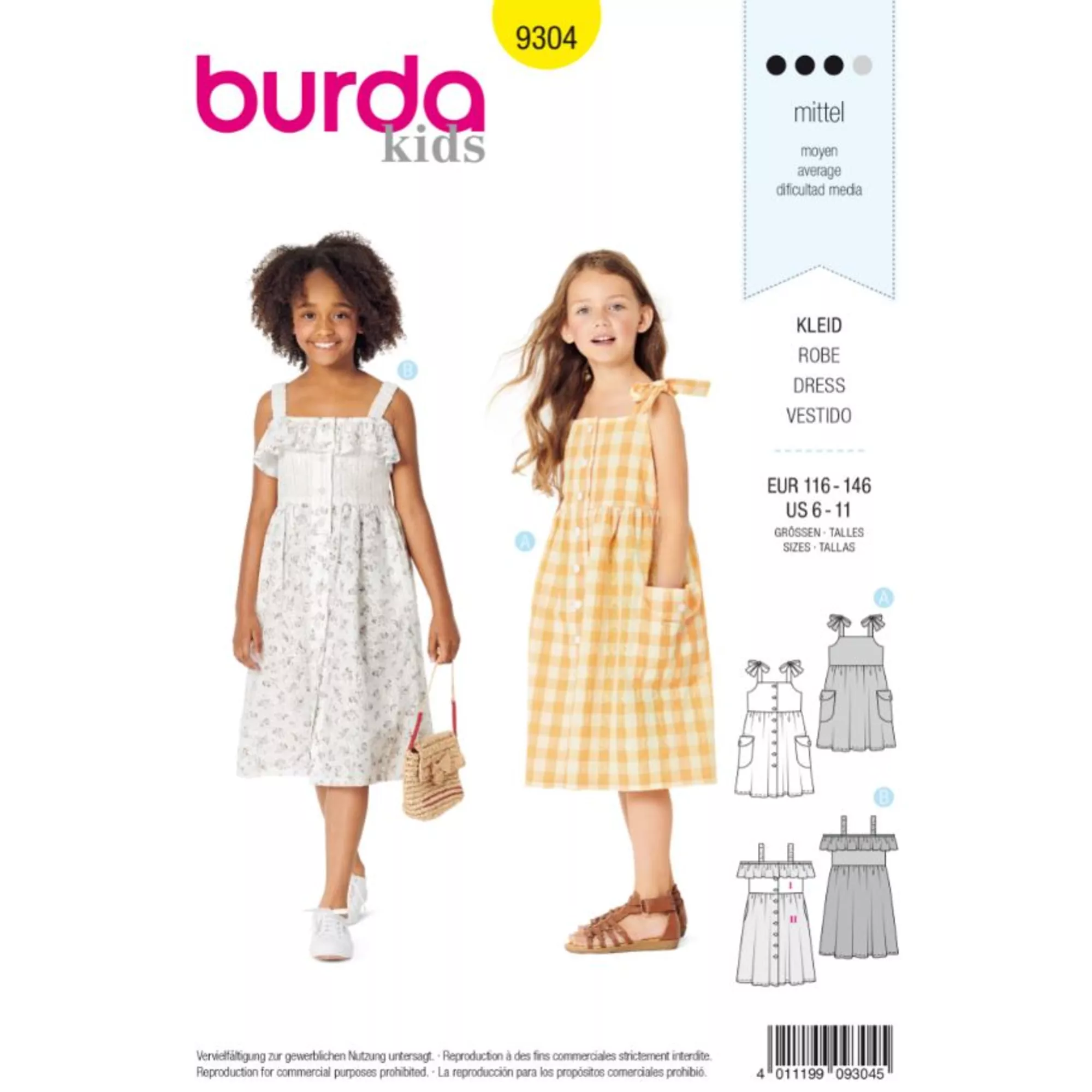 Burda Schnittmuster, Trägerkleid