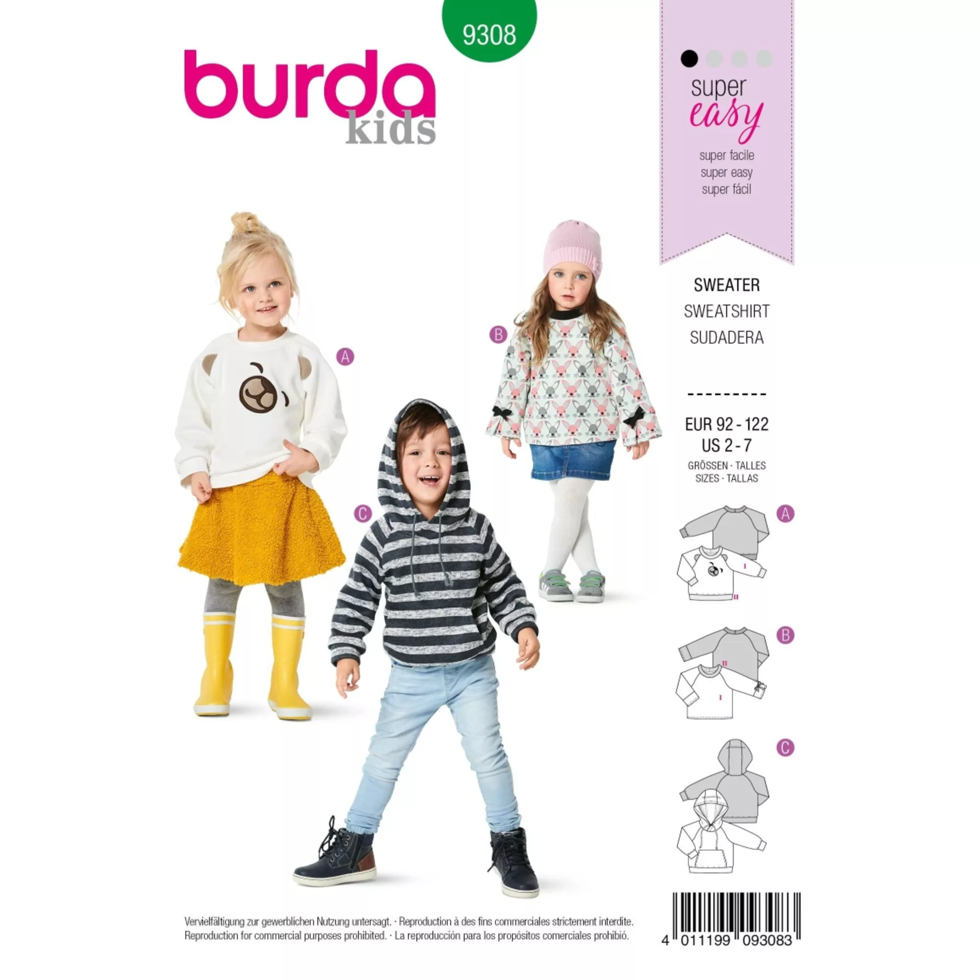 Burda Schnittmuster, Shirt
