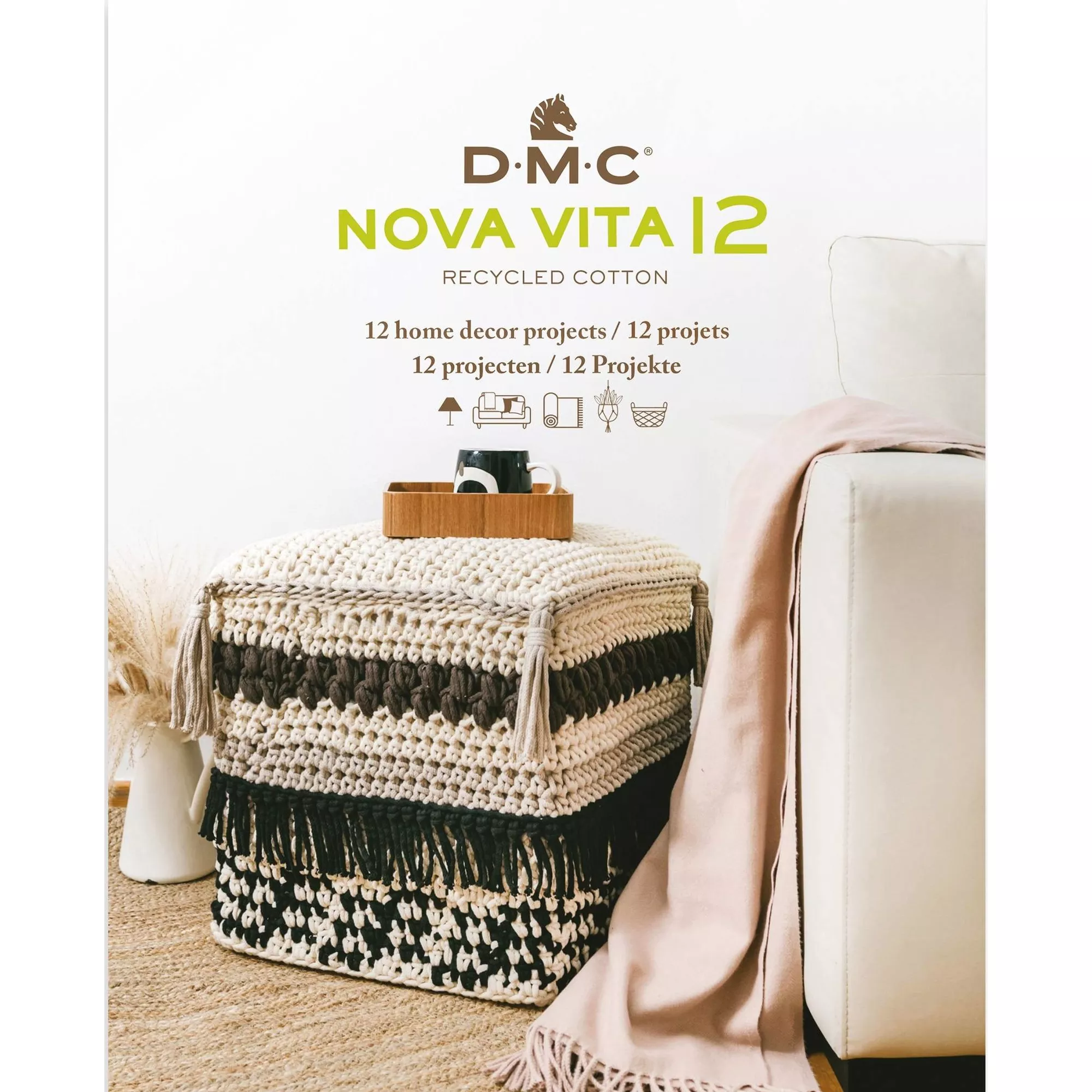 DMC Eco Vita 12 Anleitungsbuch Homedeco Nr. 4