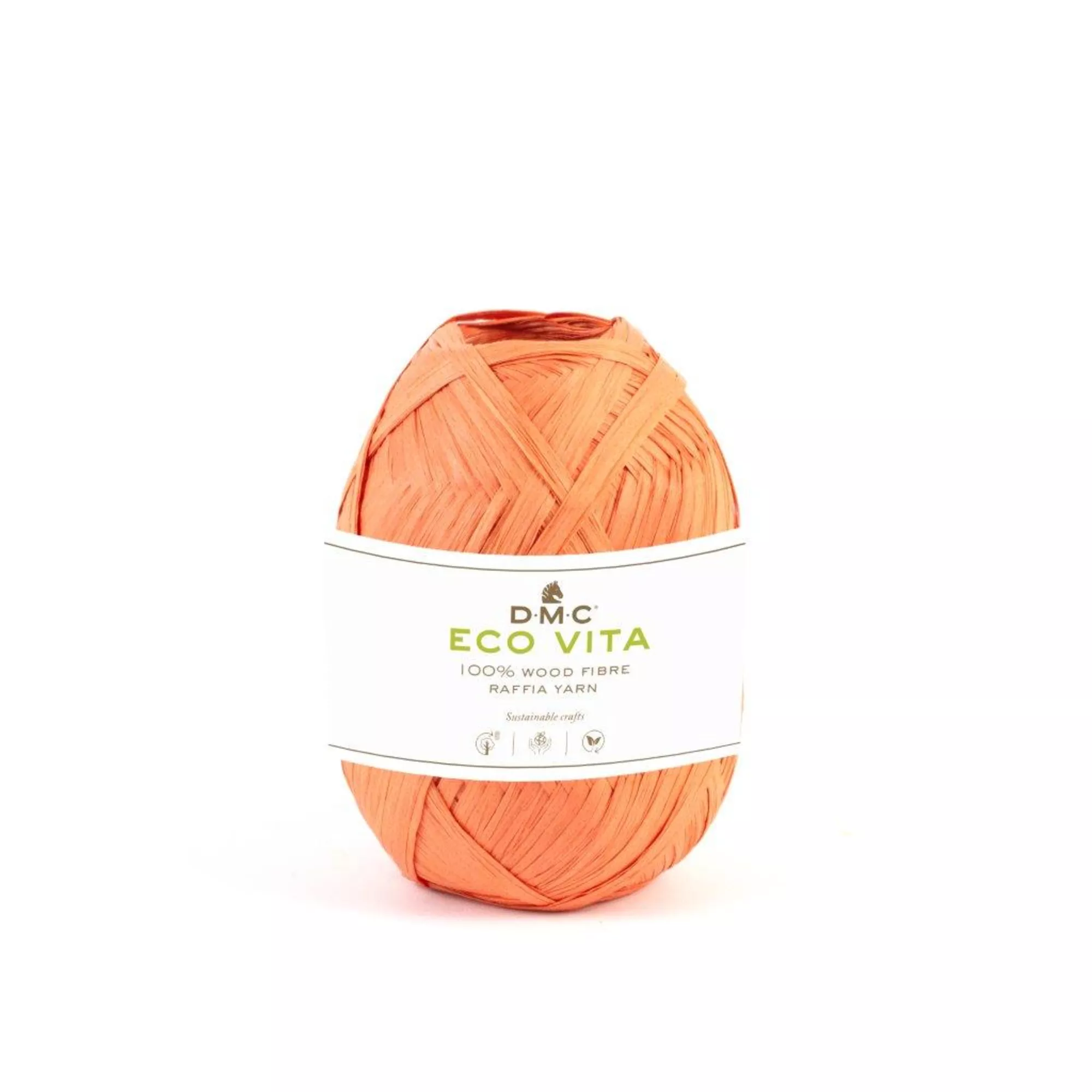 DMC Eco Vita Raffia, orange