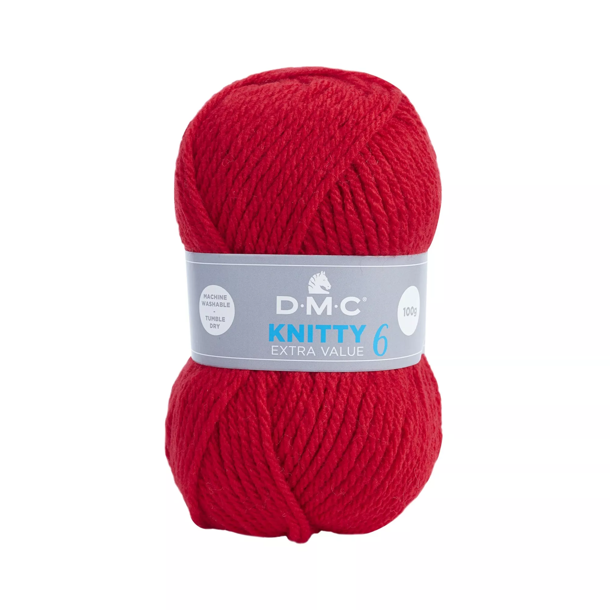 DMC Wolle Knitty 6 rot