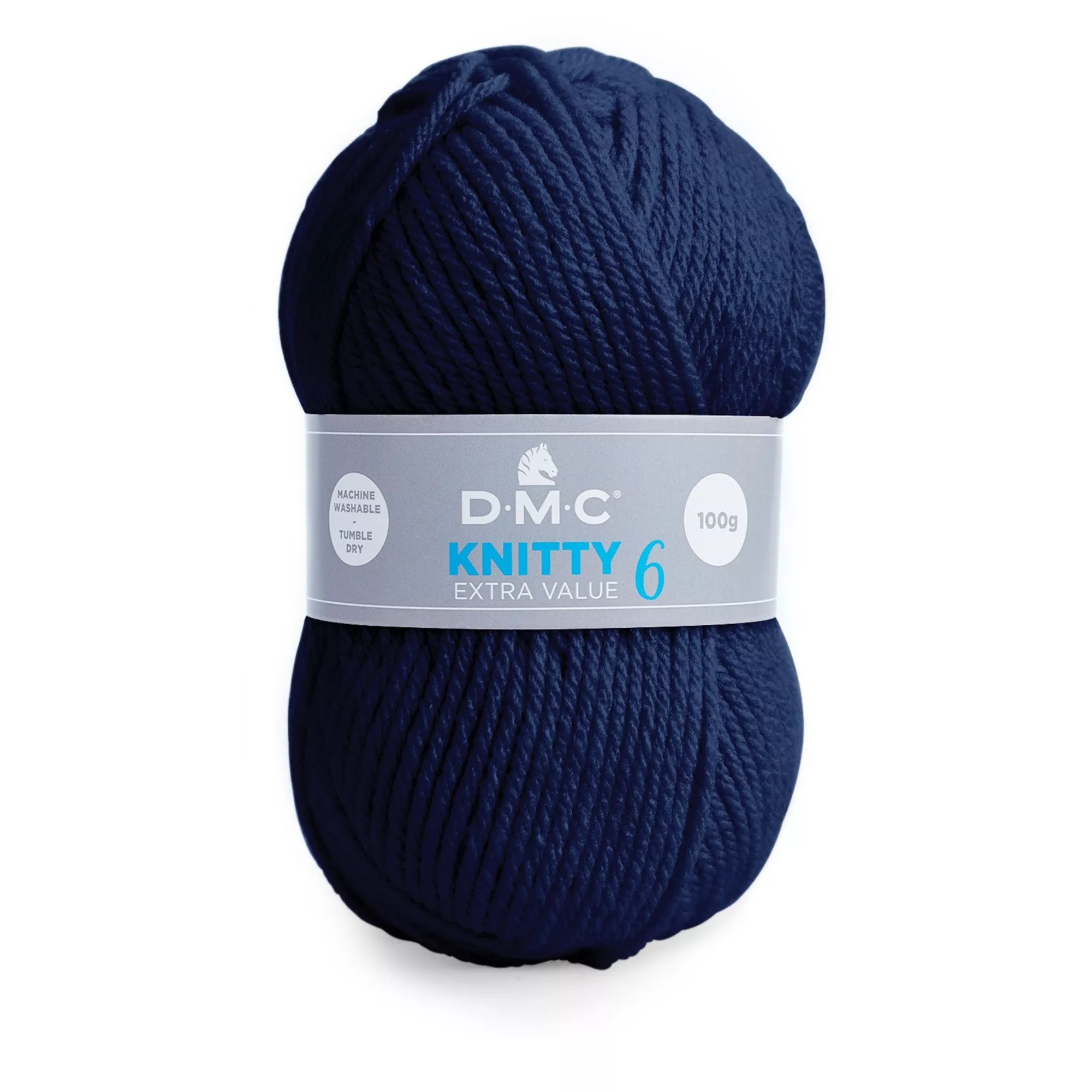 DMC Wolle Knitty 6 dunkelblau