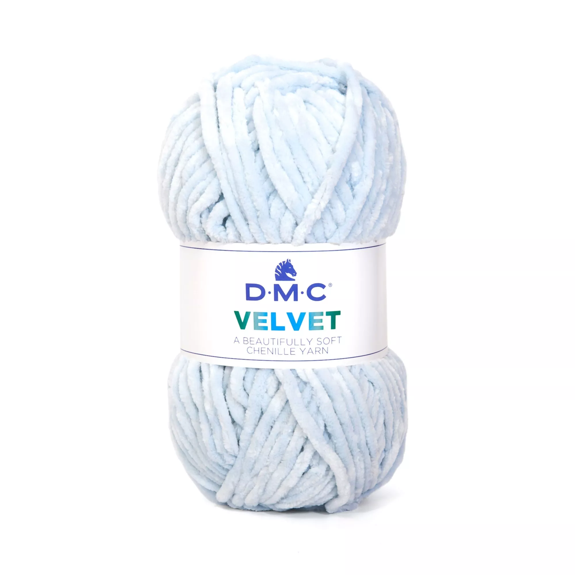 DMC Wolle Velvet, eisblau