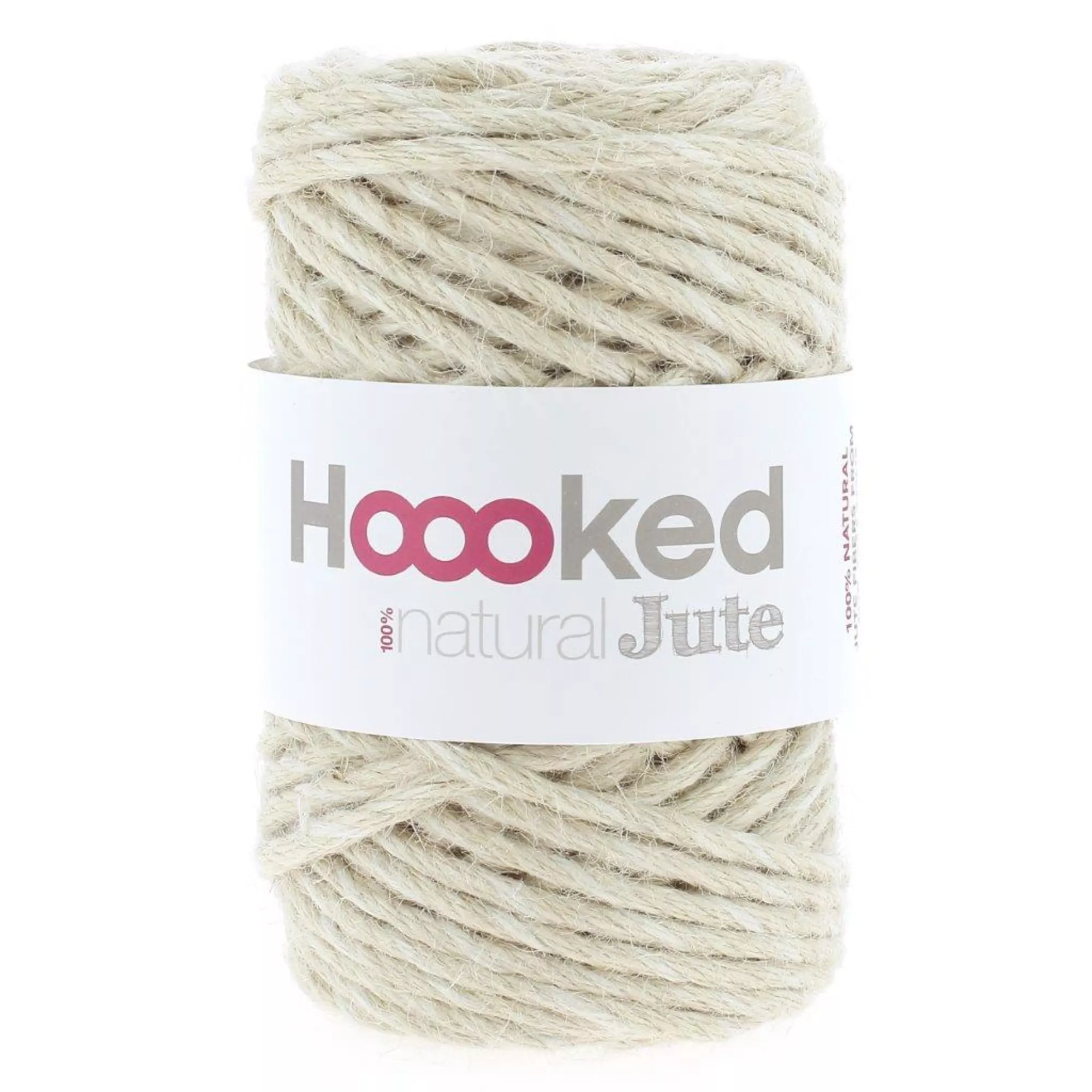 Hoooked Natural Jute, Vanilla Cream
