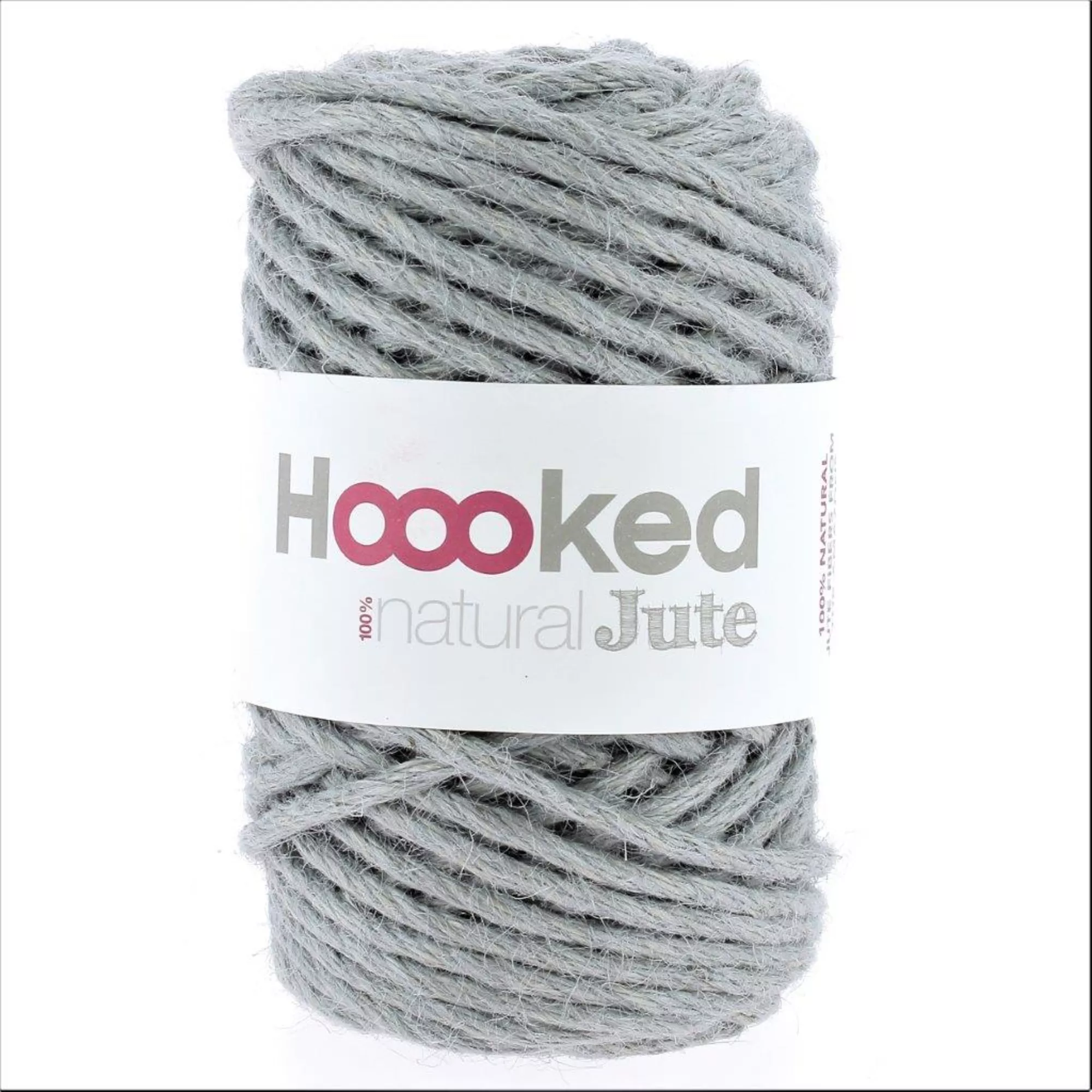 Hoooked Natural Jute, Grey Mist