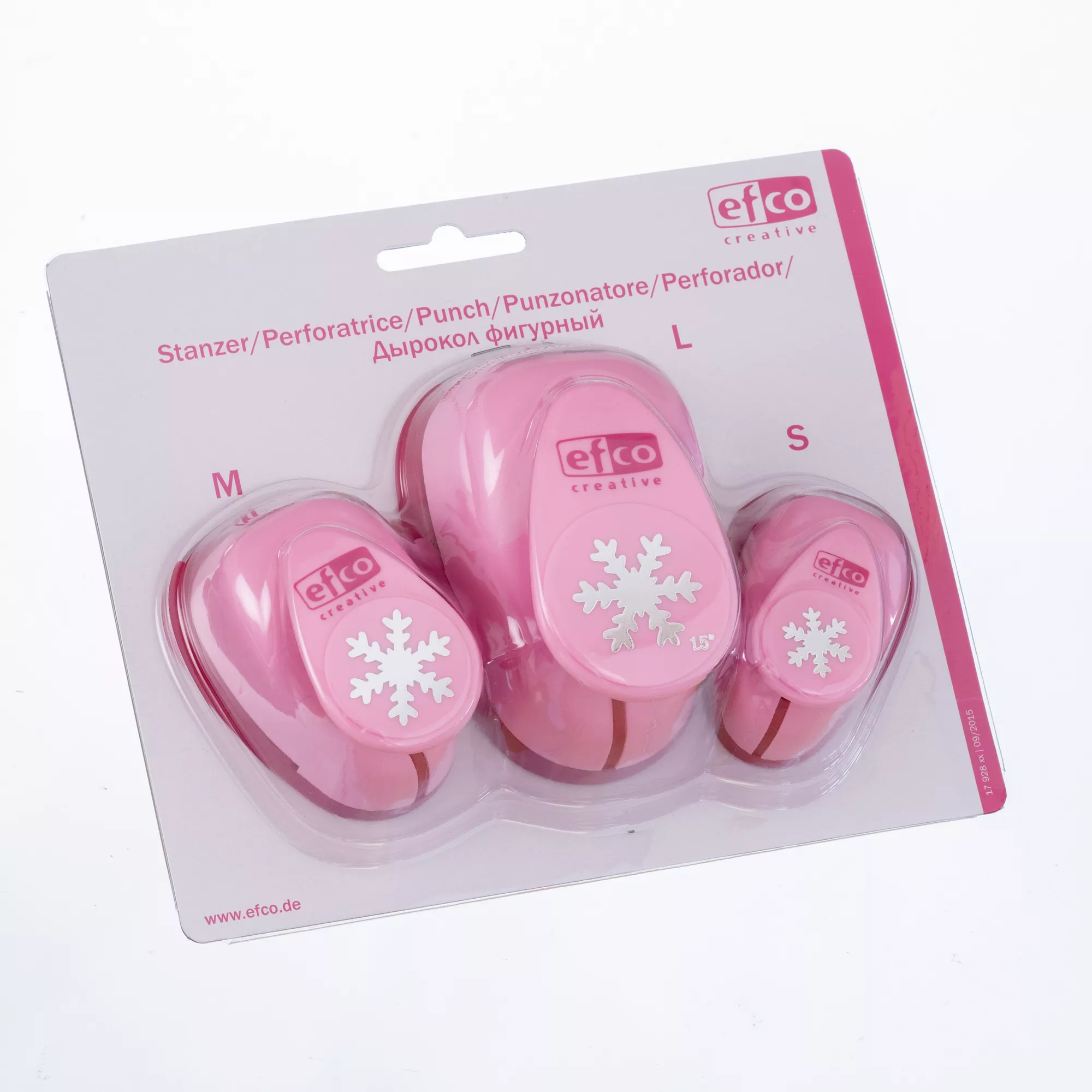 EFCO Design Stanzer Set, Schneeflocke