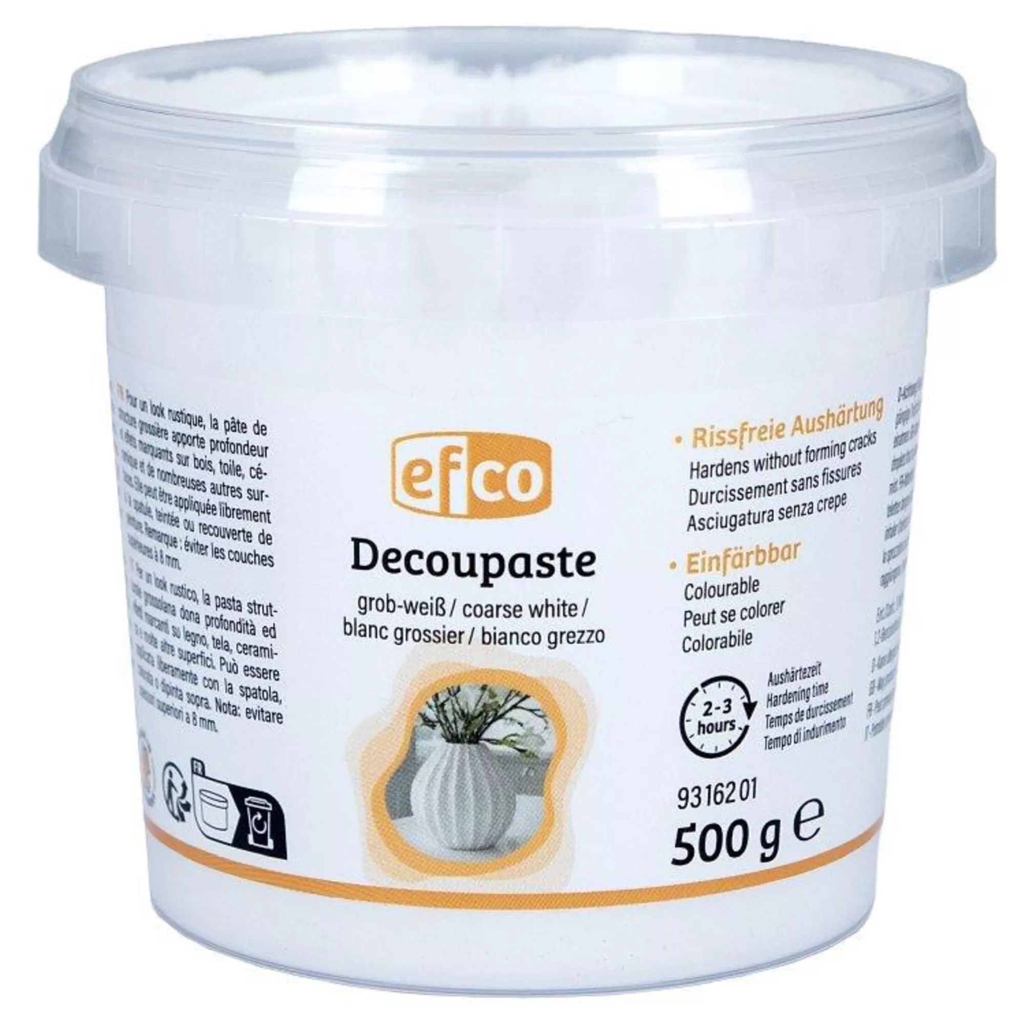 EFCO Decoupaste, grob, 500 g