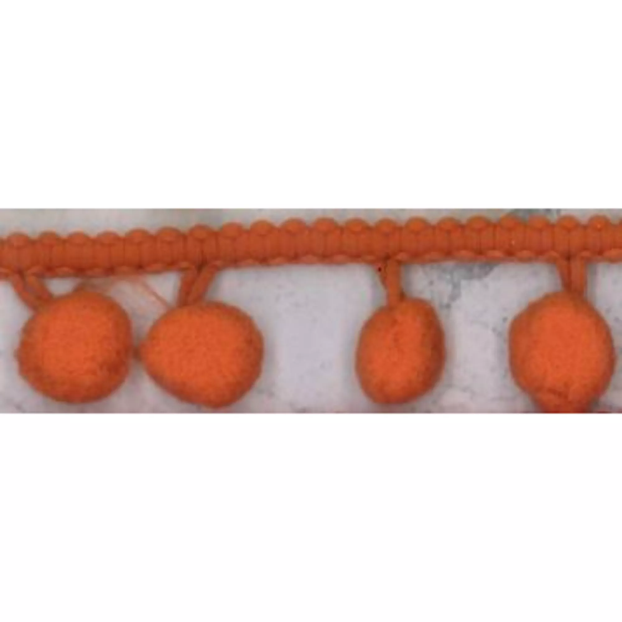 Pomponborte, orange