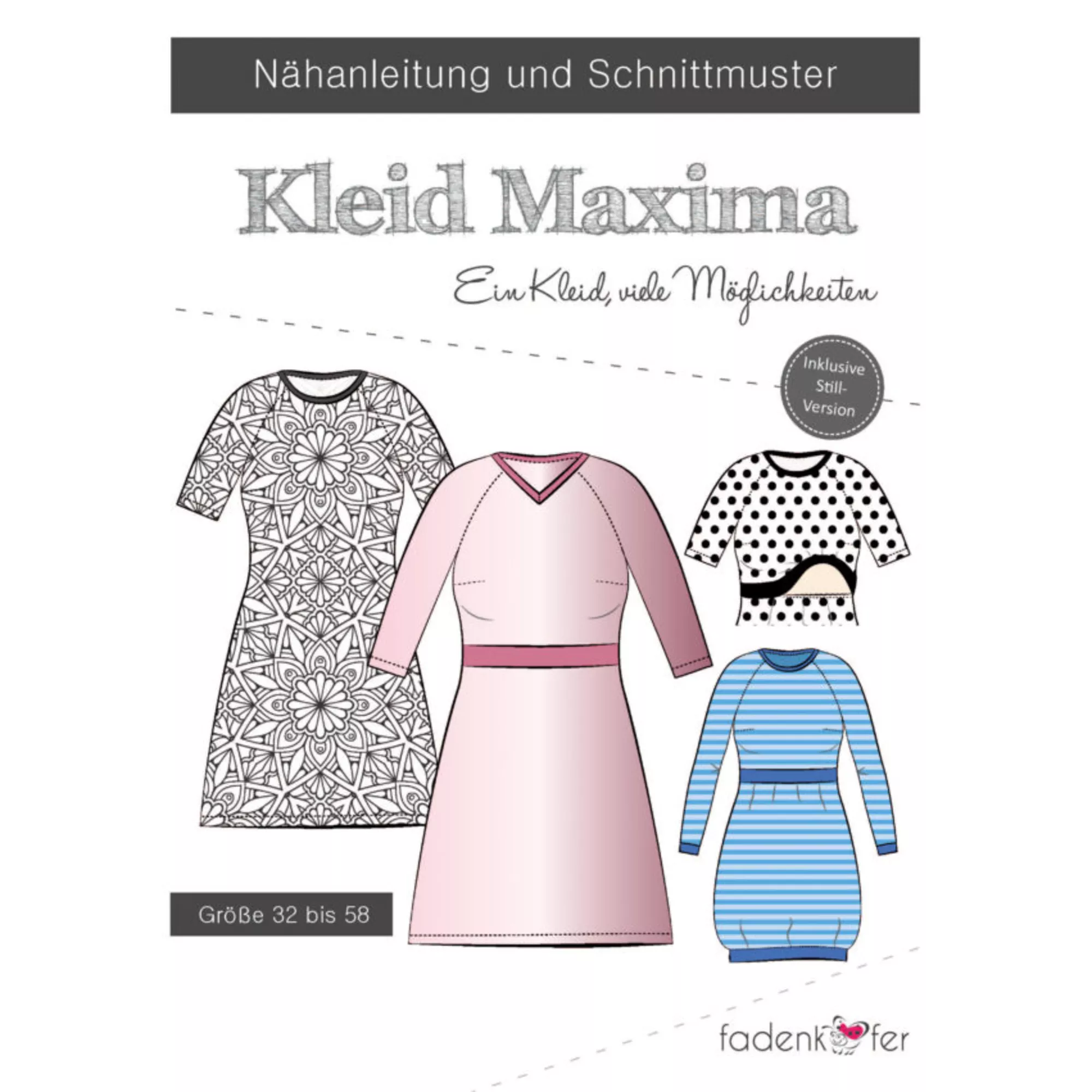 Fadenkäfer Papierschnittmuster Maxima