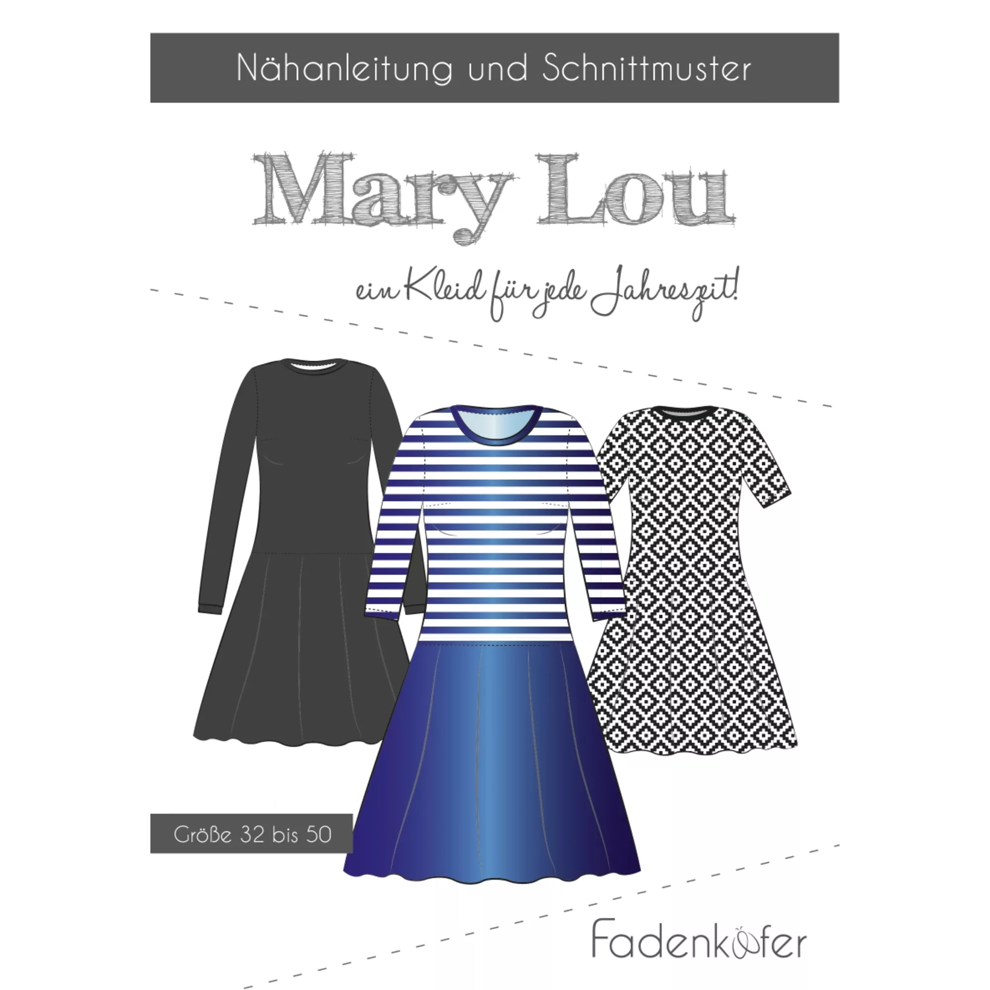Fadenkäfer Papierschnittmuster Mary Lou