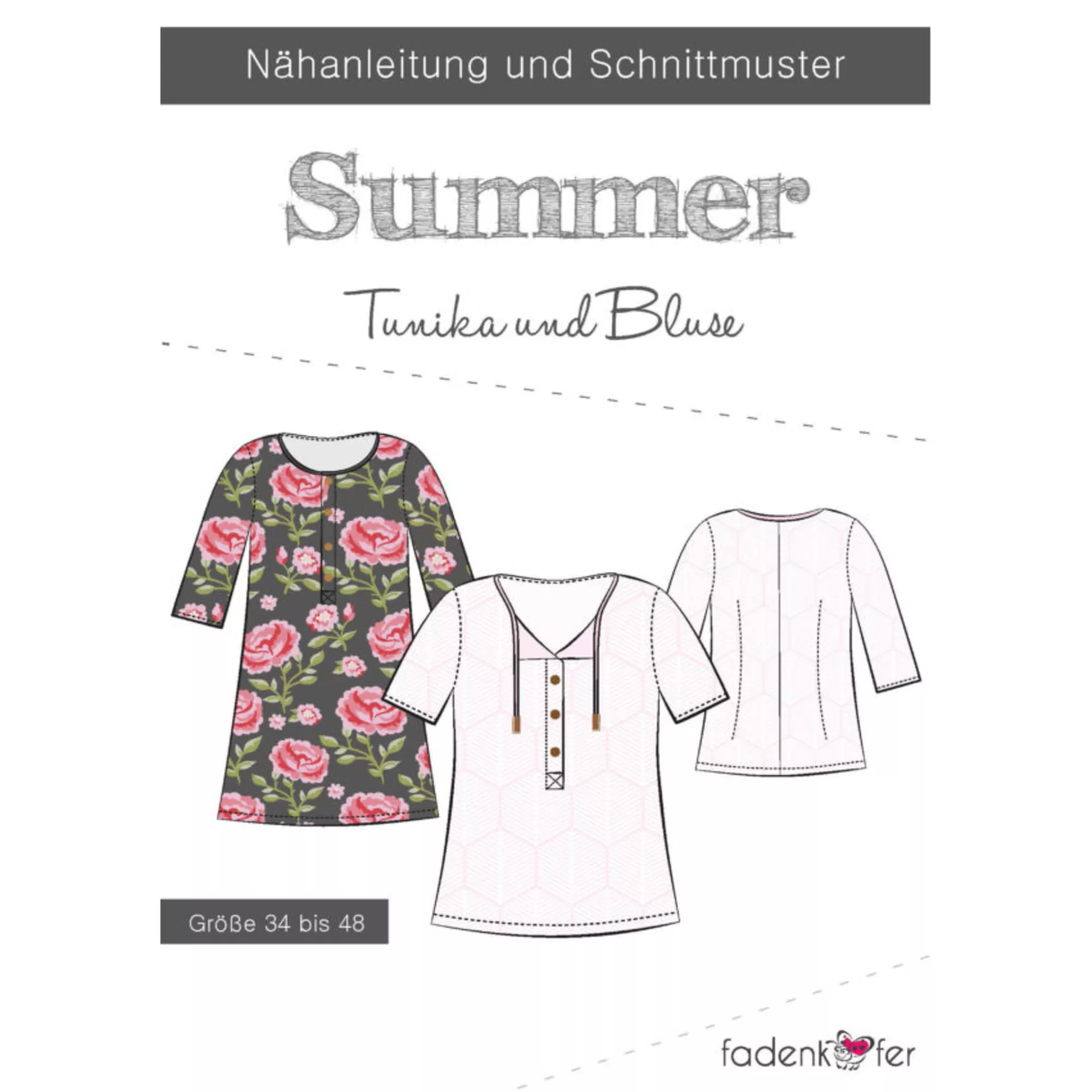 Fadenkäfer Papierschnittmuster Summer