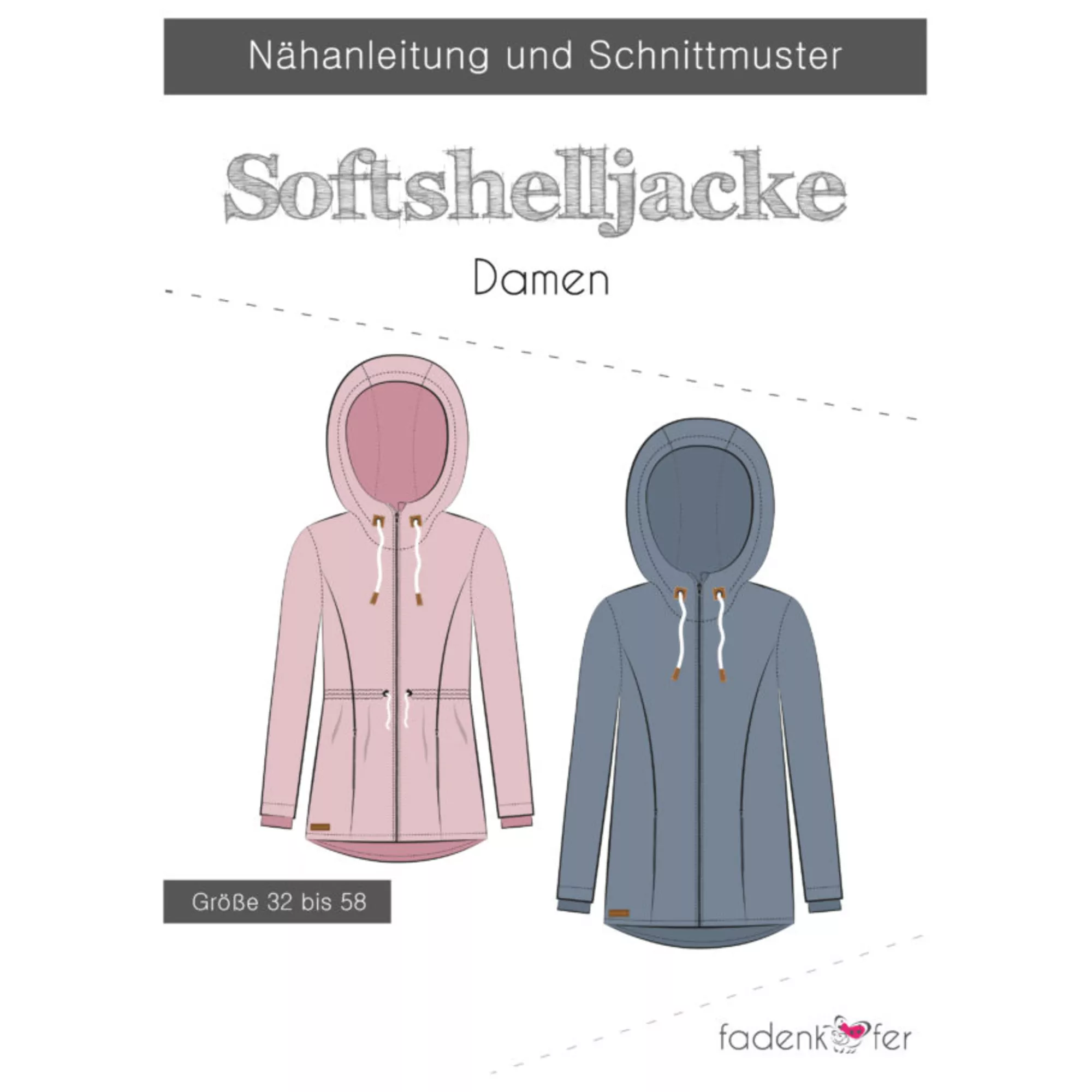 Fadenkäfer Papierschnittmuster Softshelljacke