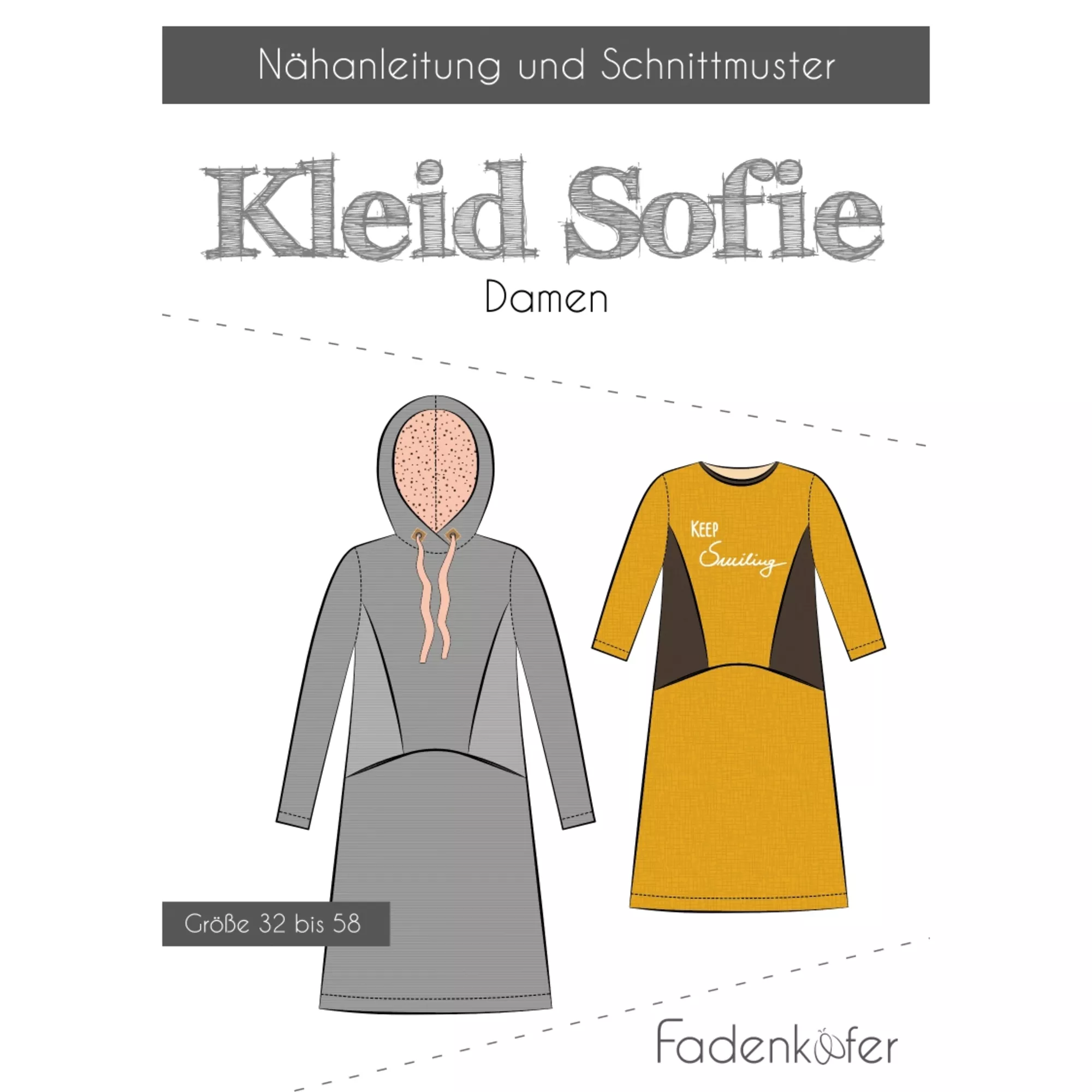 Fadenkäfer Papierschnittmuster Sofie