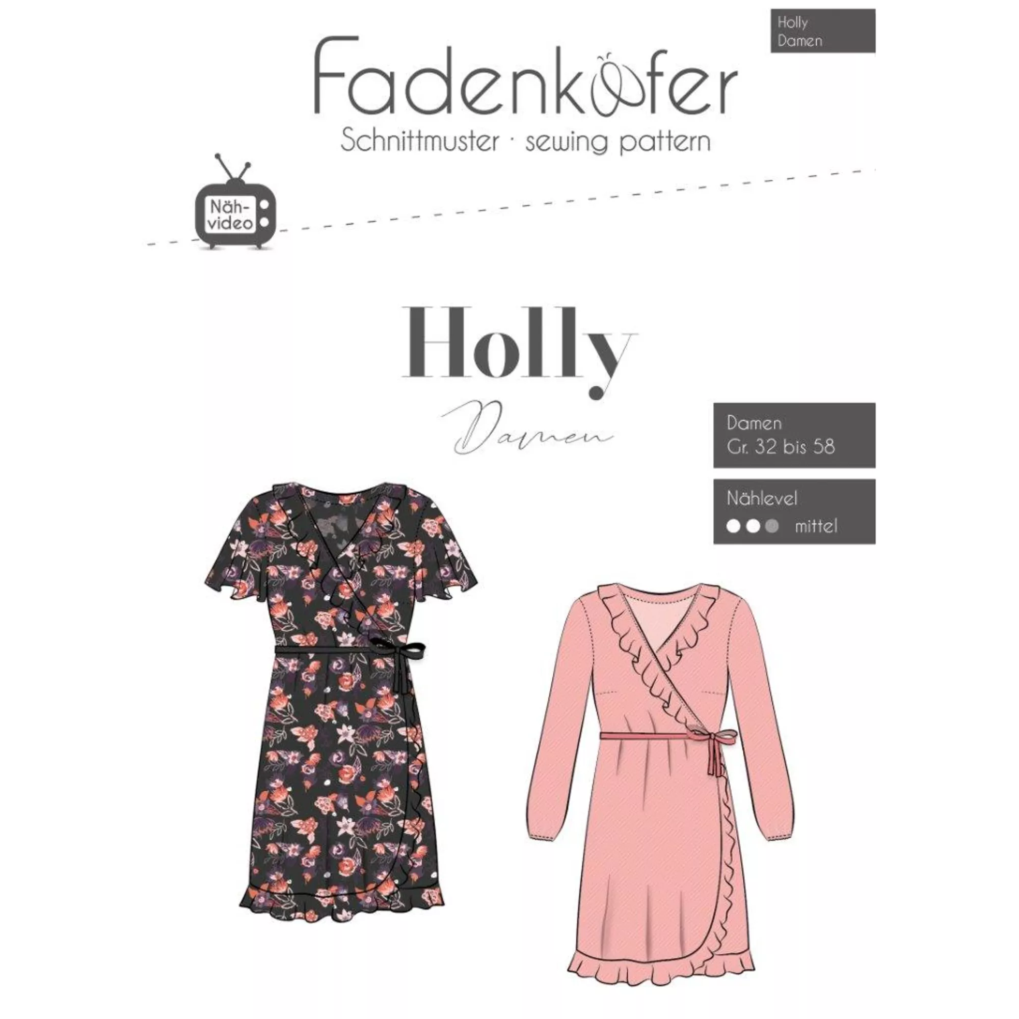 Fadenkäfer Papierschnittmuster Holly