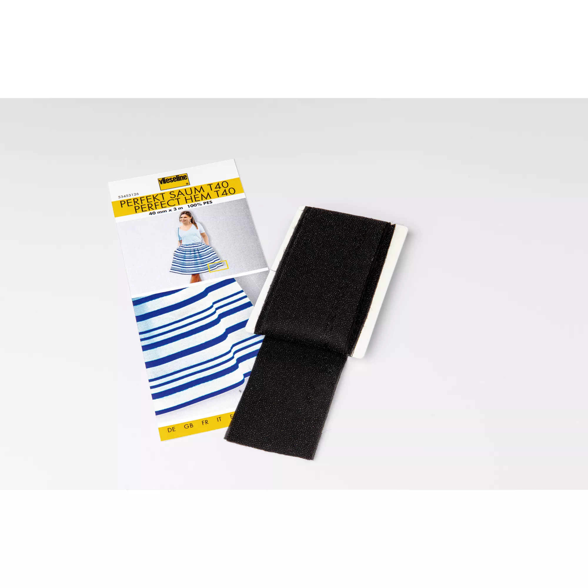 Vlieseline Perfekt Saum T40, schwarz